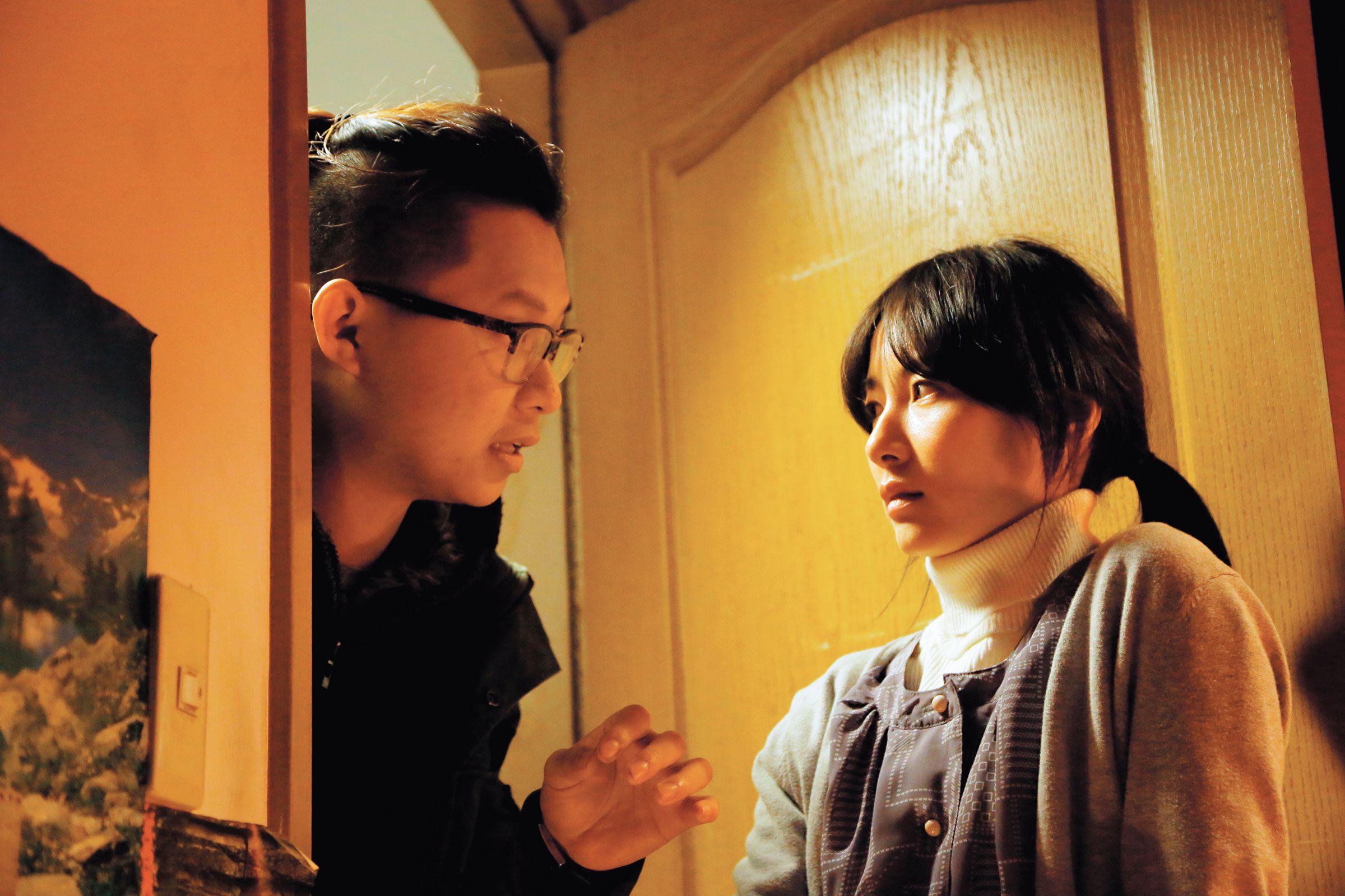 柯汶利(左)作品不算多,《自由人》令他一炮而紅,之後的《默殺》也獲去年台北電影獎國際新導演觀眾票選獎。(柯汶利提供)