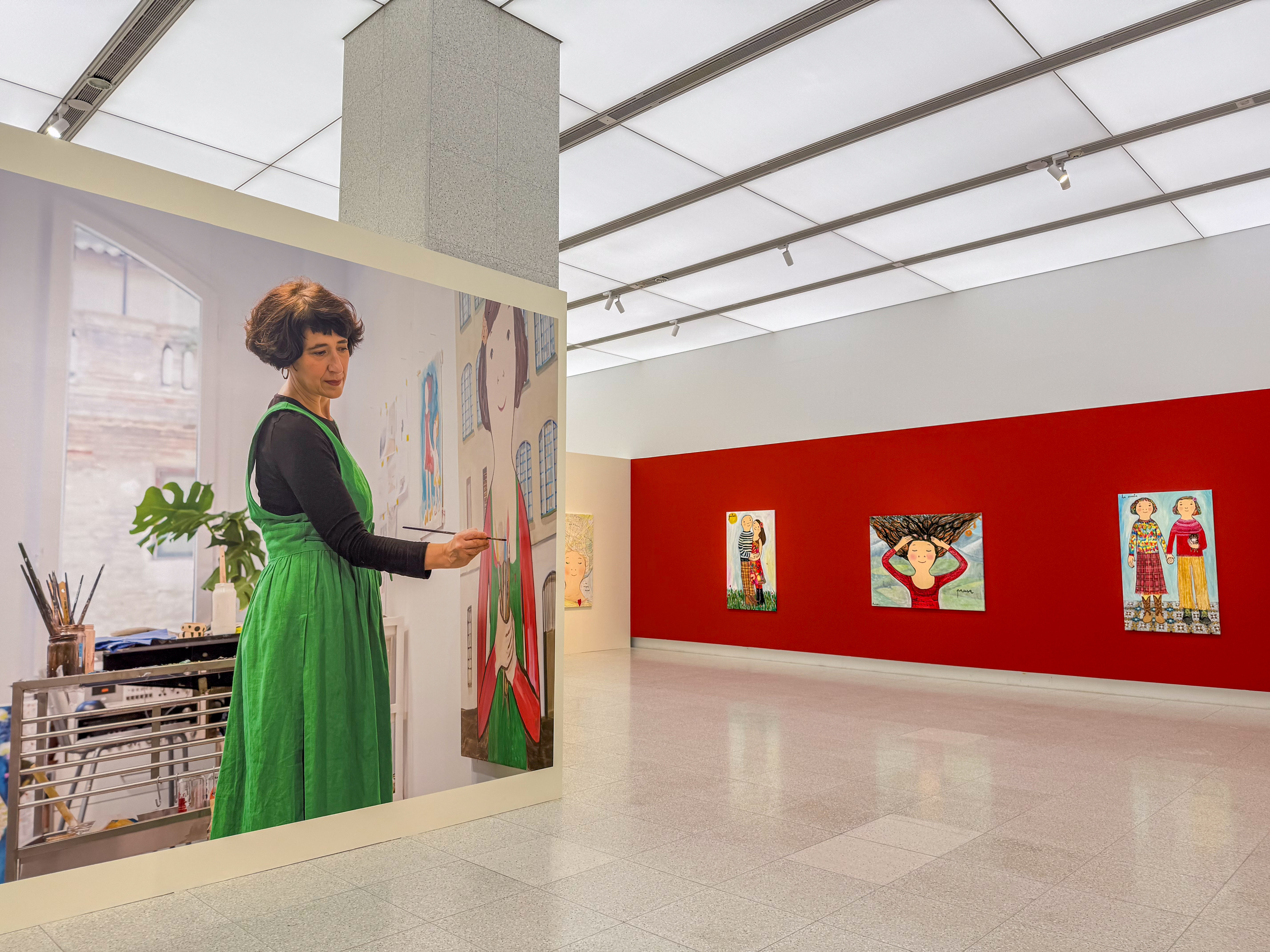 西班牙知名藝術家Eva Armisén於基隆美術館舉辦的《家：情感在基隆靠岸》個展。