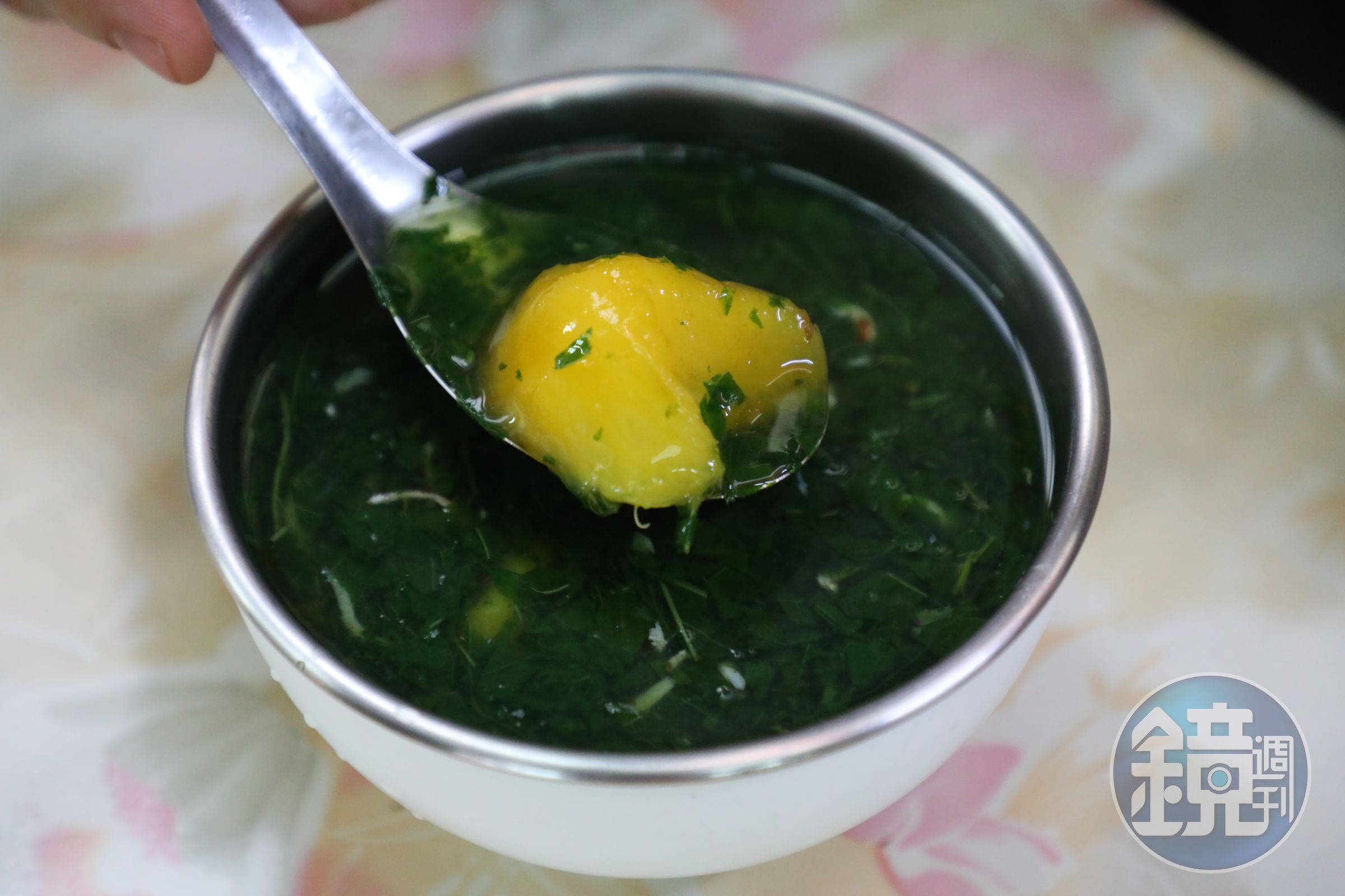 小時候曾經喝過的「蔴薏湯」，苦味讓我印象深刻。（60元／碗，夏季限定）