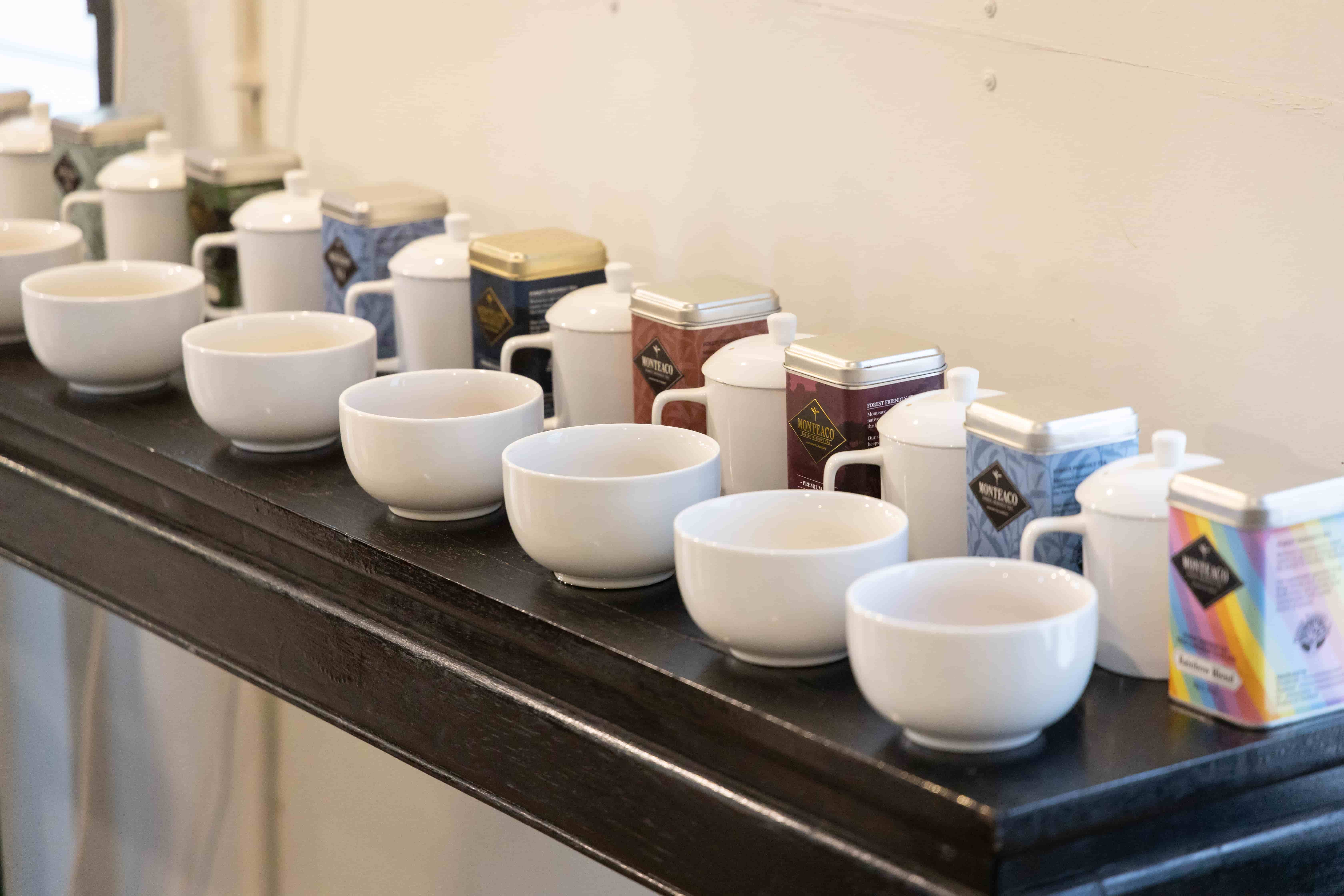 「monteaco」的茶款多元，不少都帶有熱帶島嶼的特色風味，相當迷人。