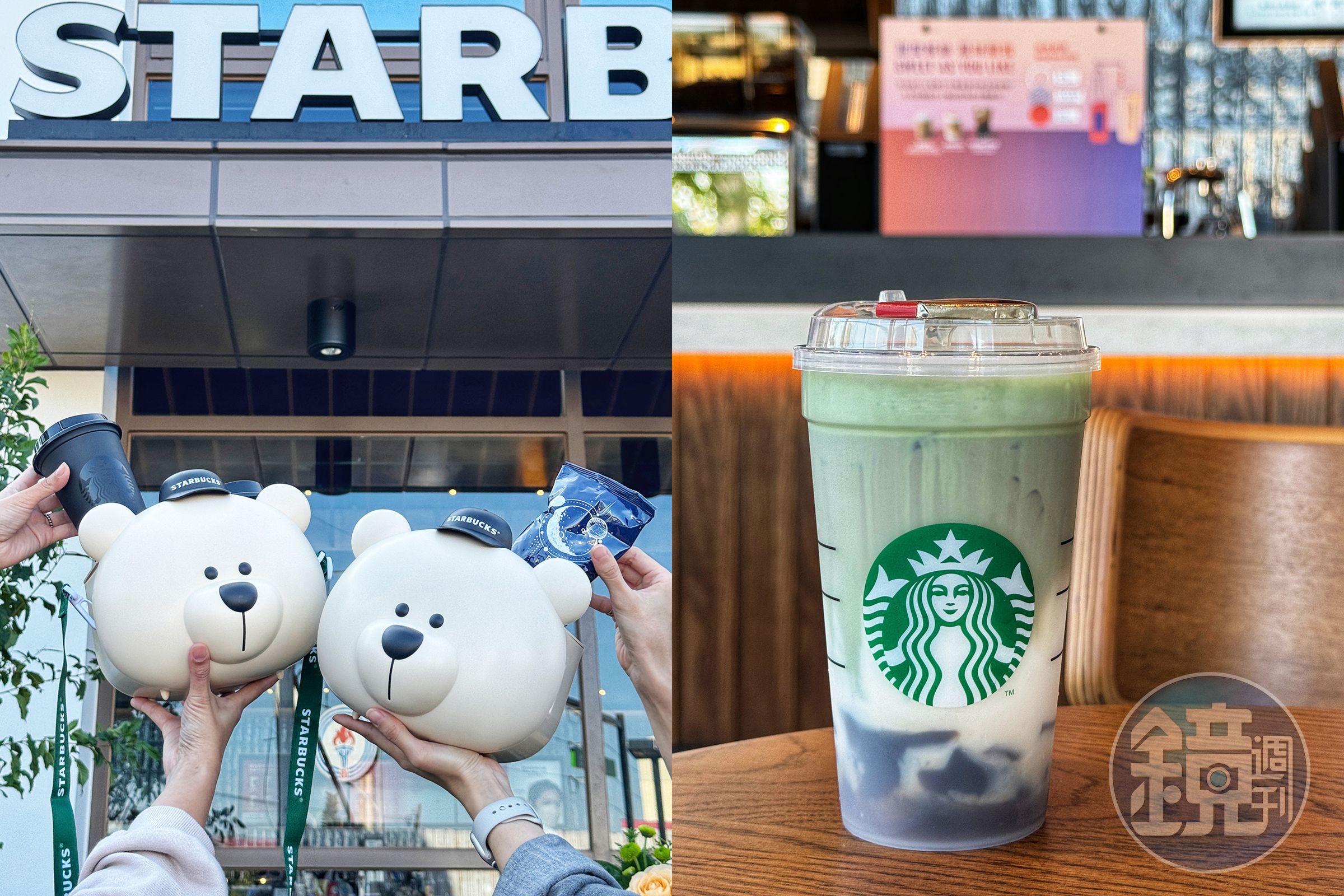 星巴克在台首間Greener store認證門市11月28日在台中開幕，除了讓喝咖啡更友善環境，也推出不少當店限定商品。