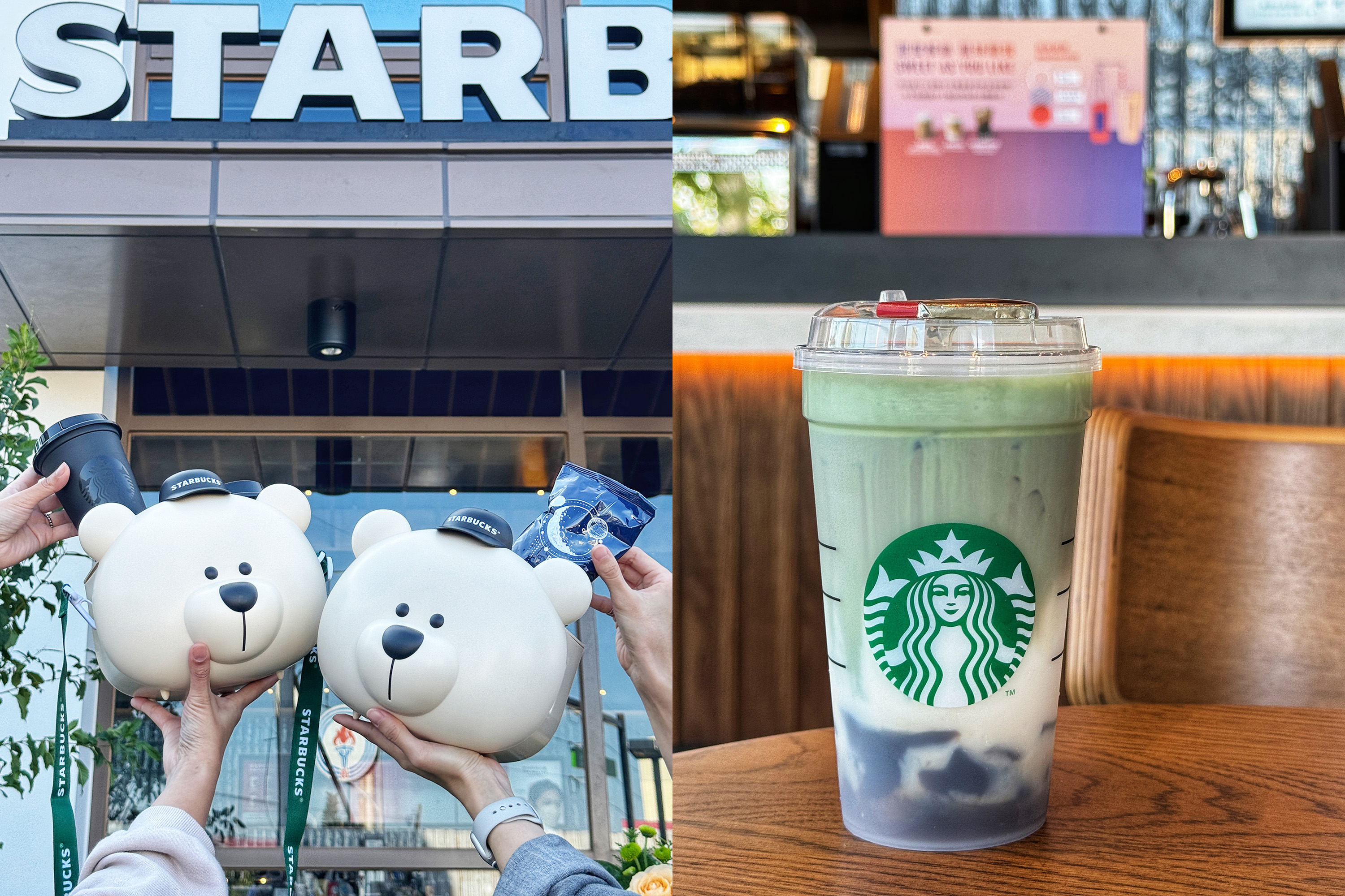 星巴克在台首間Greener store認證門市11月28日在台中開幕，除了讓喝咖啡更友善環境，也推出不少當店限定商品。