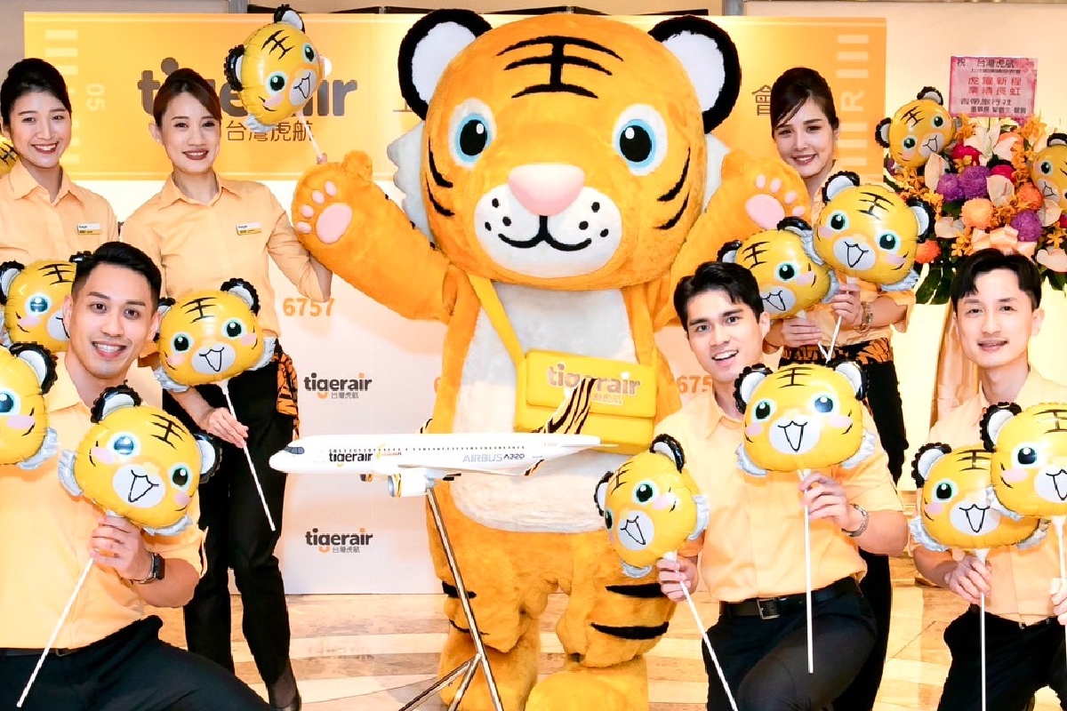 台灣虎航昨正式宣布重大職場變革,第一線員工可移除原有的中文姓名,改以英文別名呈現,保護個人隱私。(翻攝自虎航臉書)