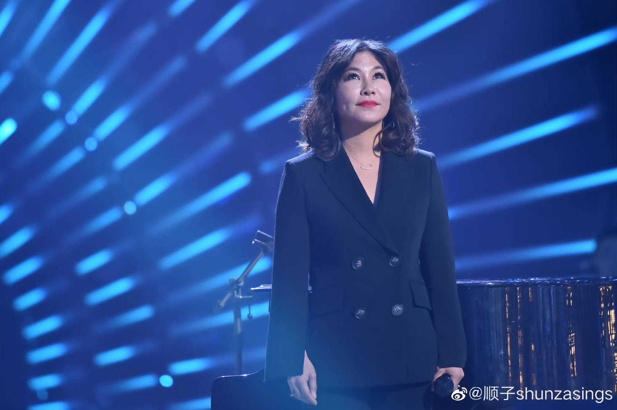 消失十年，順子打算重返華語歌壇。（翻攝自順子微博）