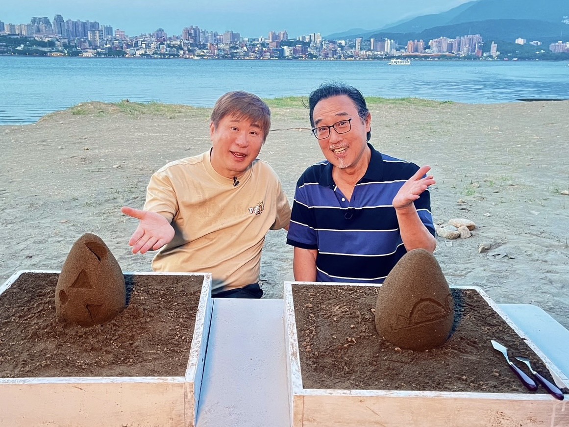 趙樹海上胡瓜YT節目《下面一位》錄影。（下面一位提供）