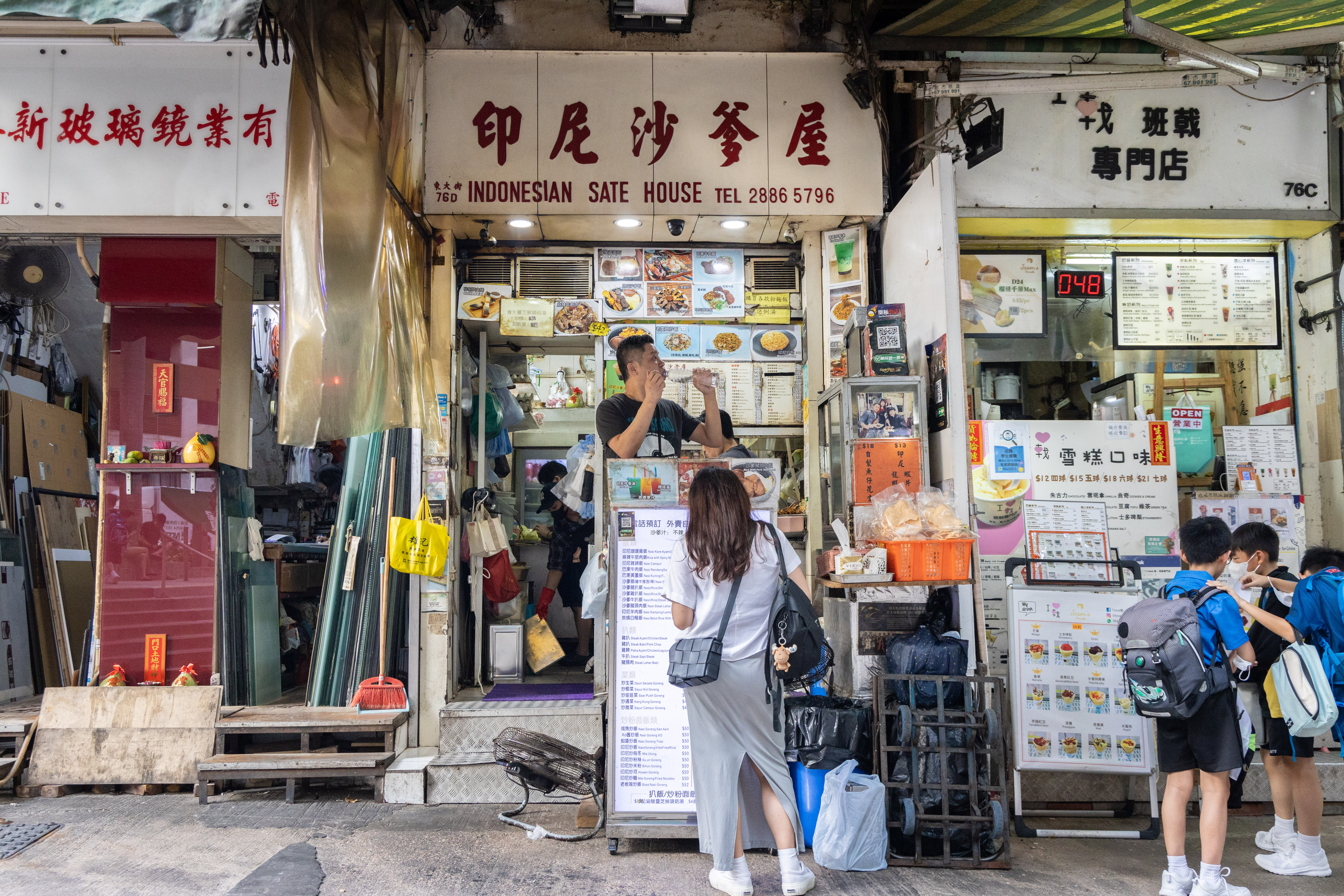筲箕灣的「印尼沙爹屋」是許多老饕來東大街必吃的美食之一。
