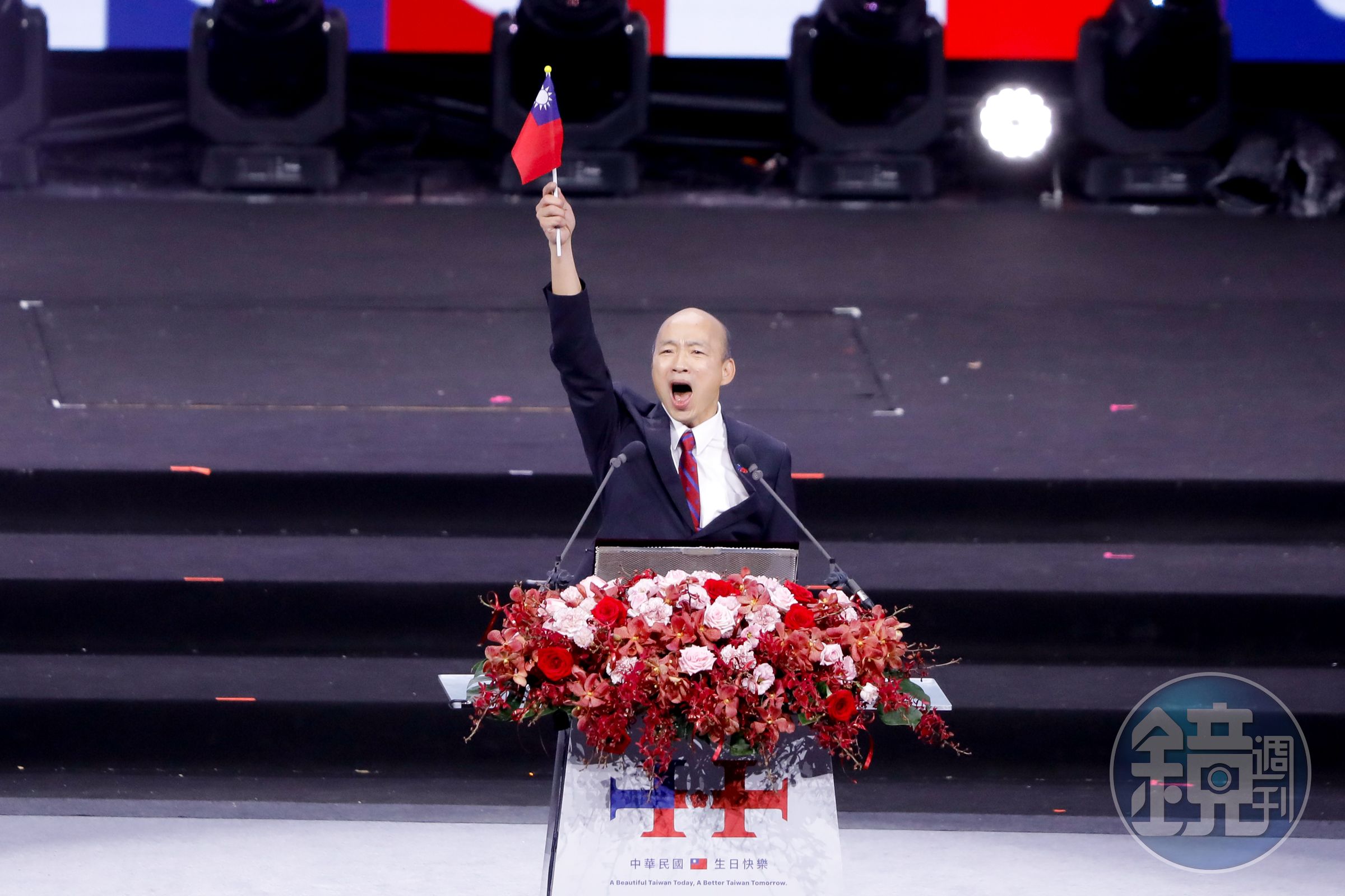 立法院長韓國瑜特別為羈押禁見中的民眾黨主席柯文哲保留國慶典禮觀禮座位。(本刊資料照)