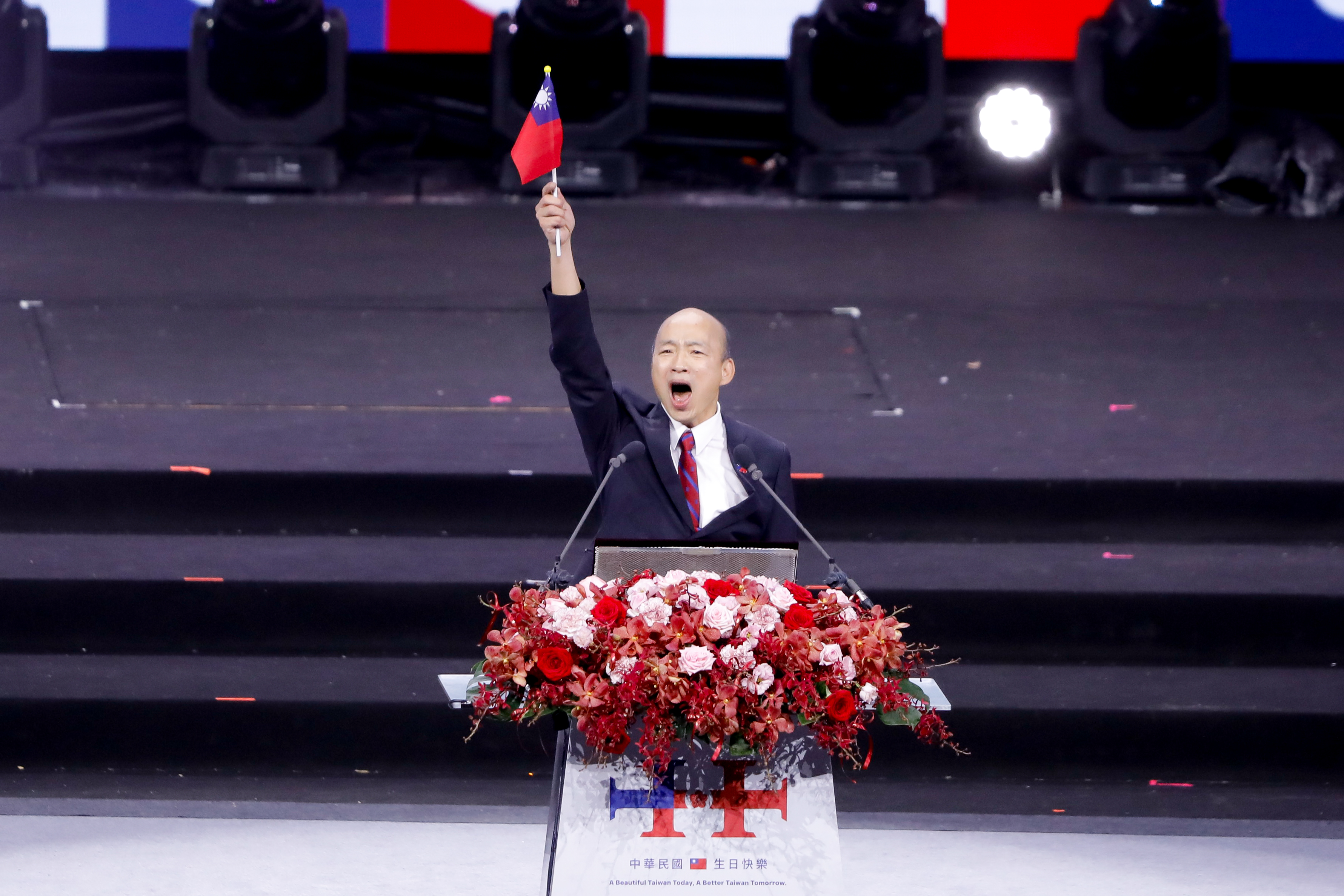 立法院長韓國瑜特別為羈押禁見中的民眾黨主席柯文哲保留國慶典禮觀禮座位。（本刊資料照）