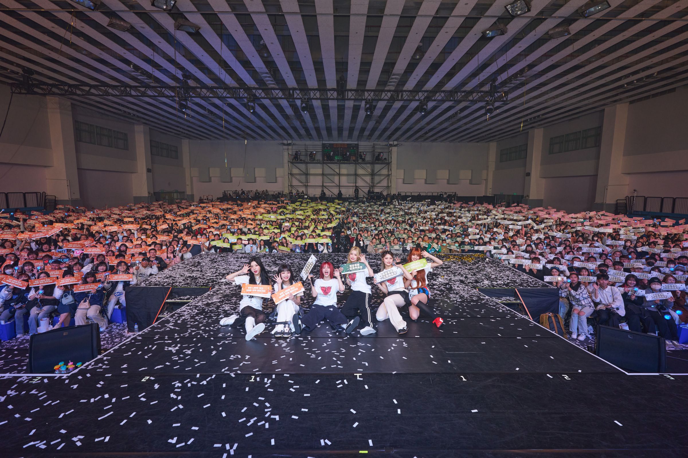 GENBLUE幻藍小熊週六舉辦粉絲見面會，預告2025年將更積極籌備海外市場。（天空娛樂提供）