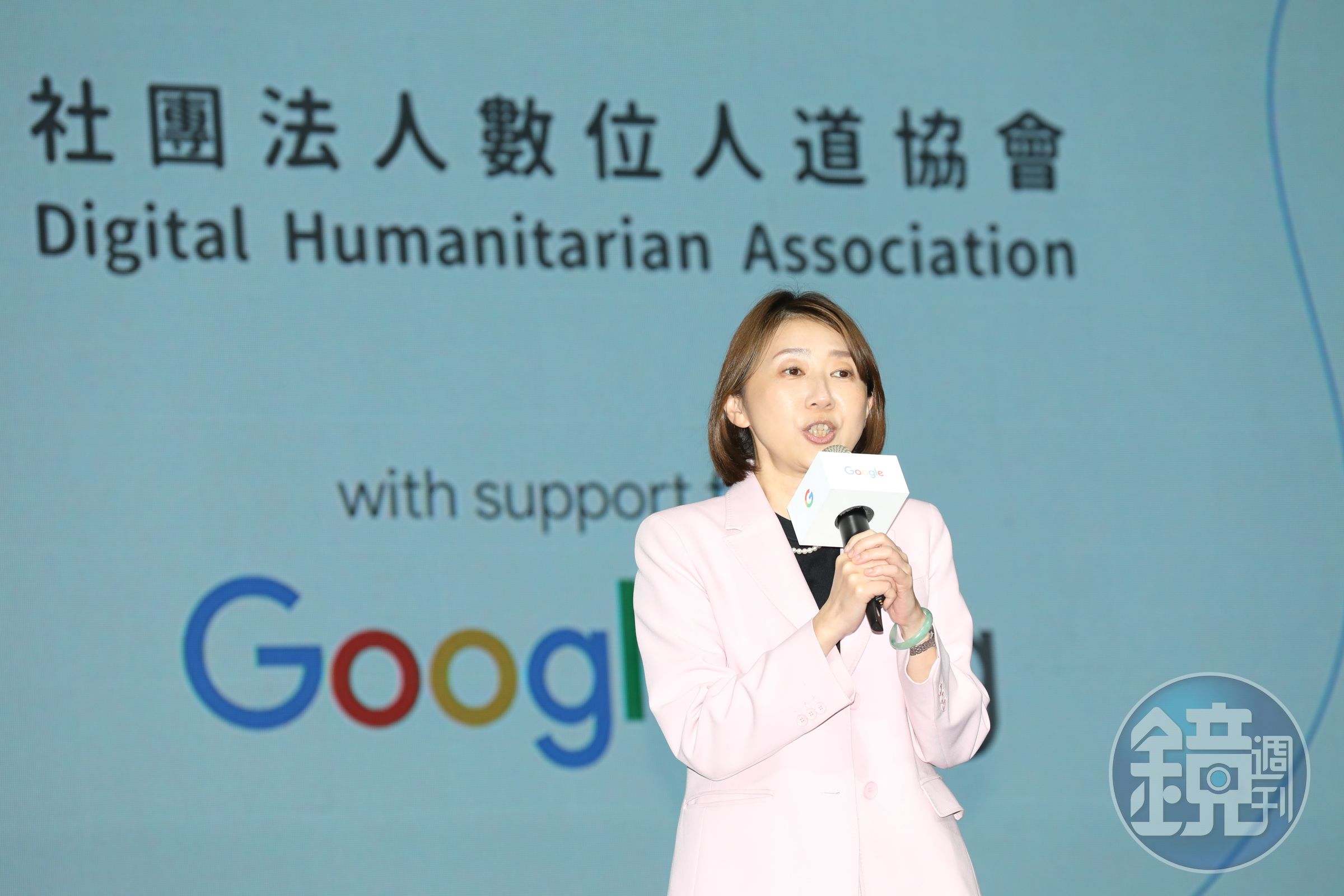 Google台灣舉辦20週年媒體交流會,圖為Google台灣總經理林雅芳。