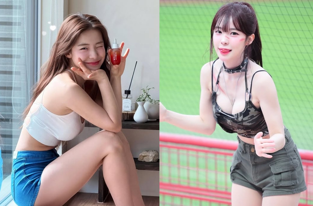 李多慧轉戰台灣啦啦隊人氣居高不下，明年動向特別引外界關注。（翻攝IG@le_dahye-horz）