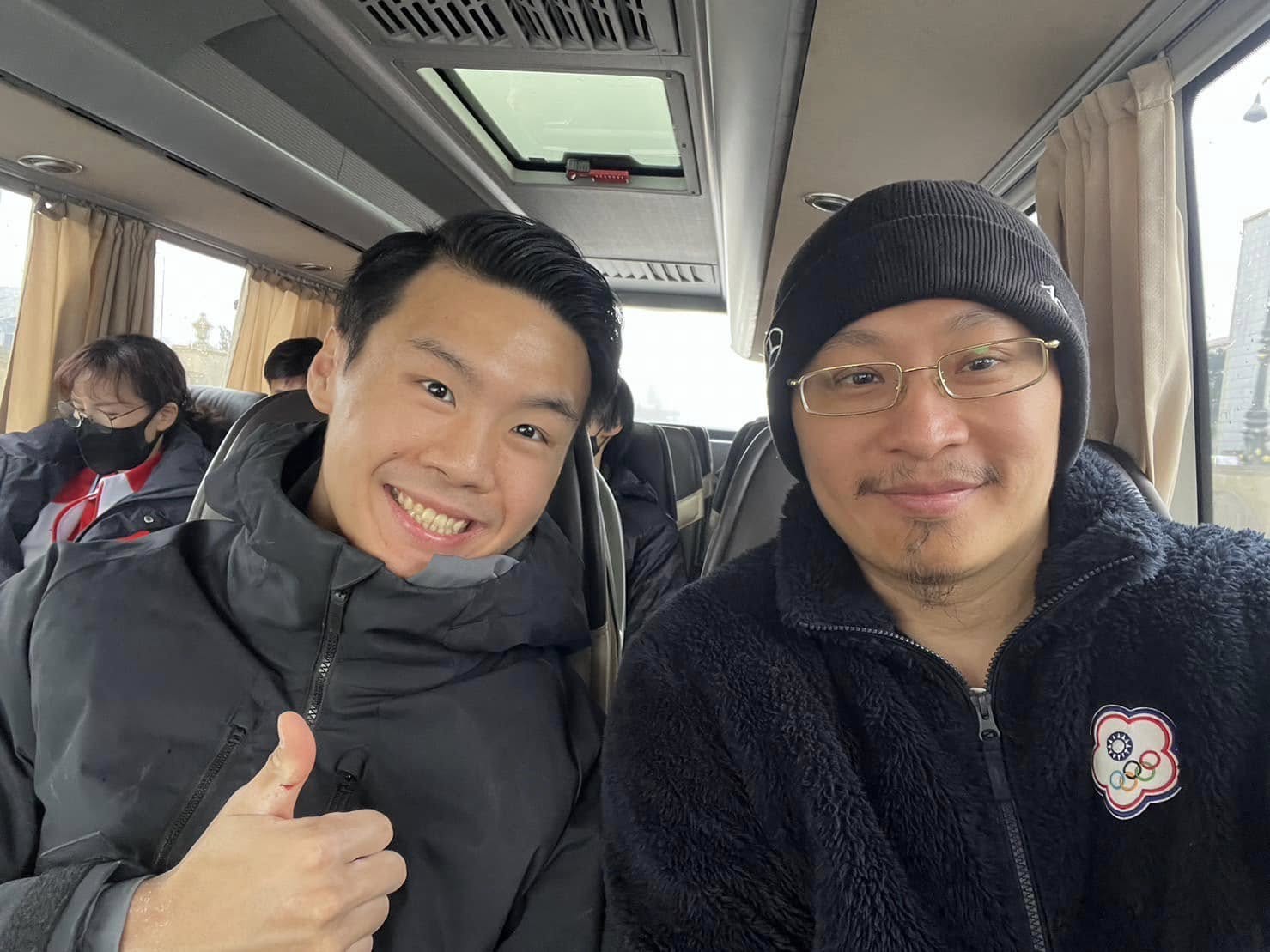 唐嘉鴻曾與翁士航合作出征國際賽事。（翻攝自唐嘉鴻臉書）