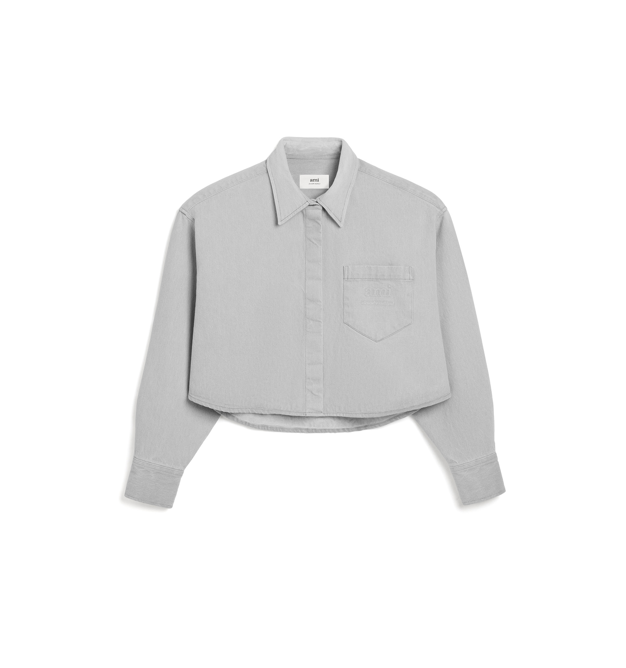 牛仔短版襯衫。NT$18,980（ART HAUS提供）