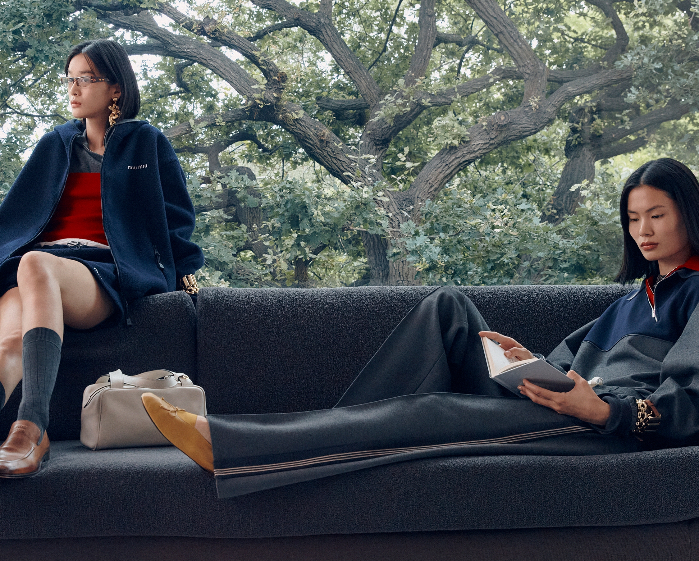 Miu Miu在七夕情人節推出一系列專屬設計。（Miu Miu提供）