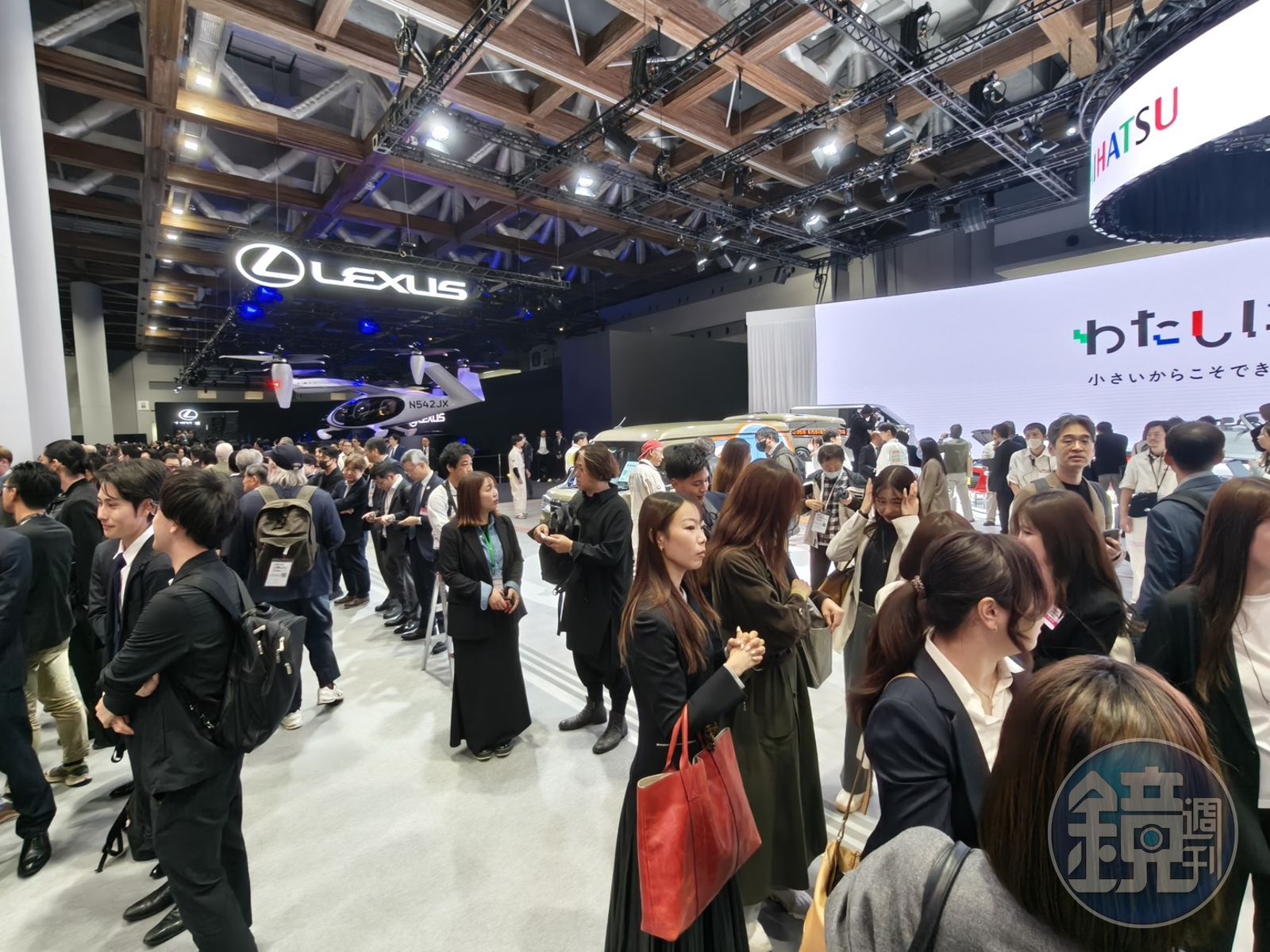 直擊日本移動展人潮。