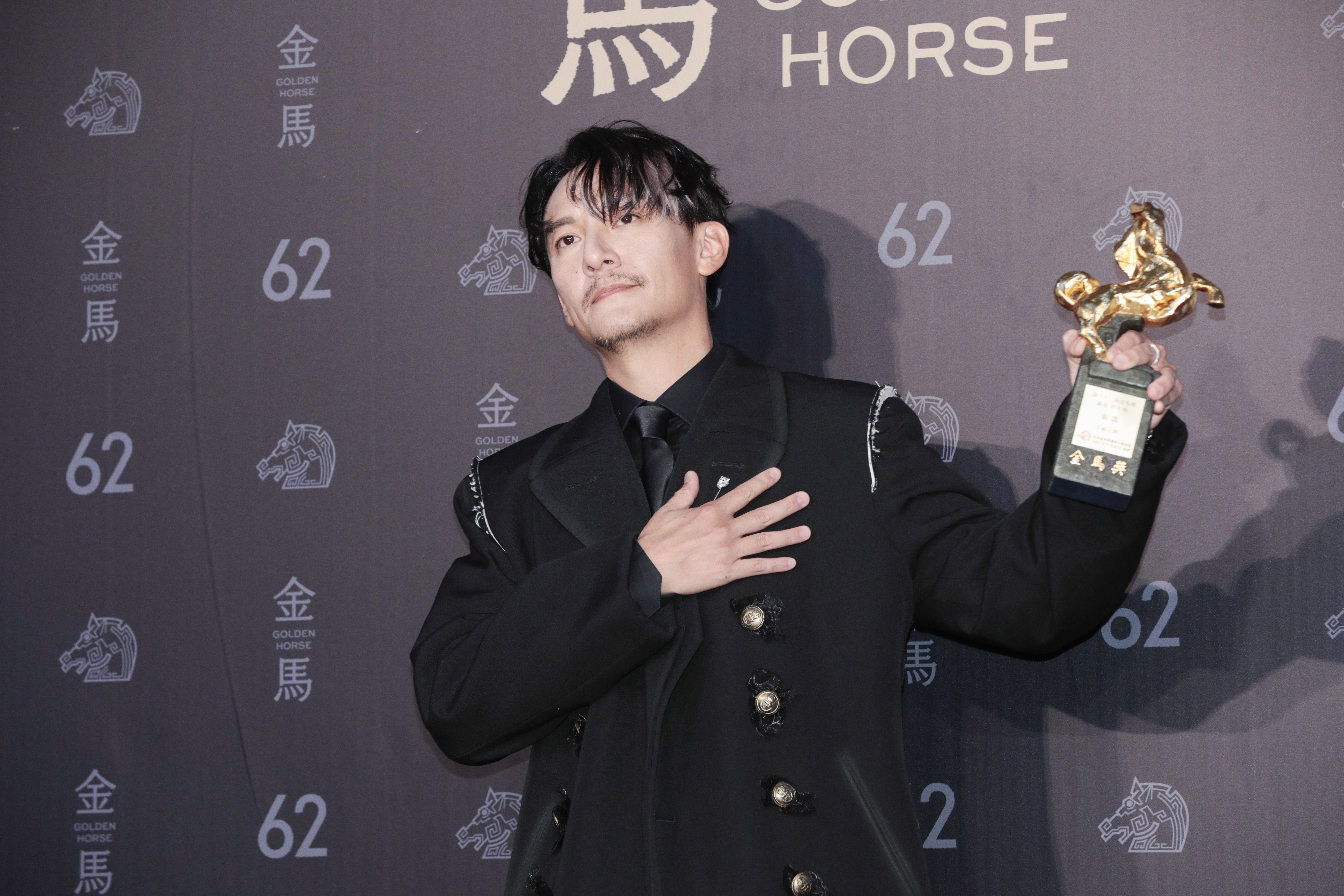 張震二度封帝，他說自己是很放鬆演出角色。