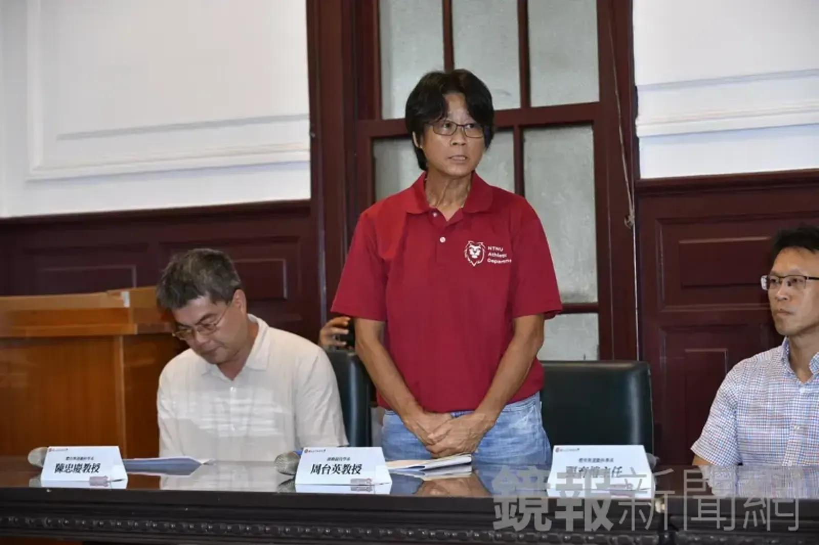 台師大女足抽血案震驚全台。（鏡報李智為）