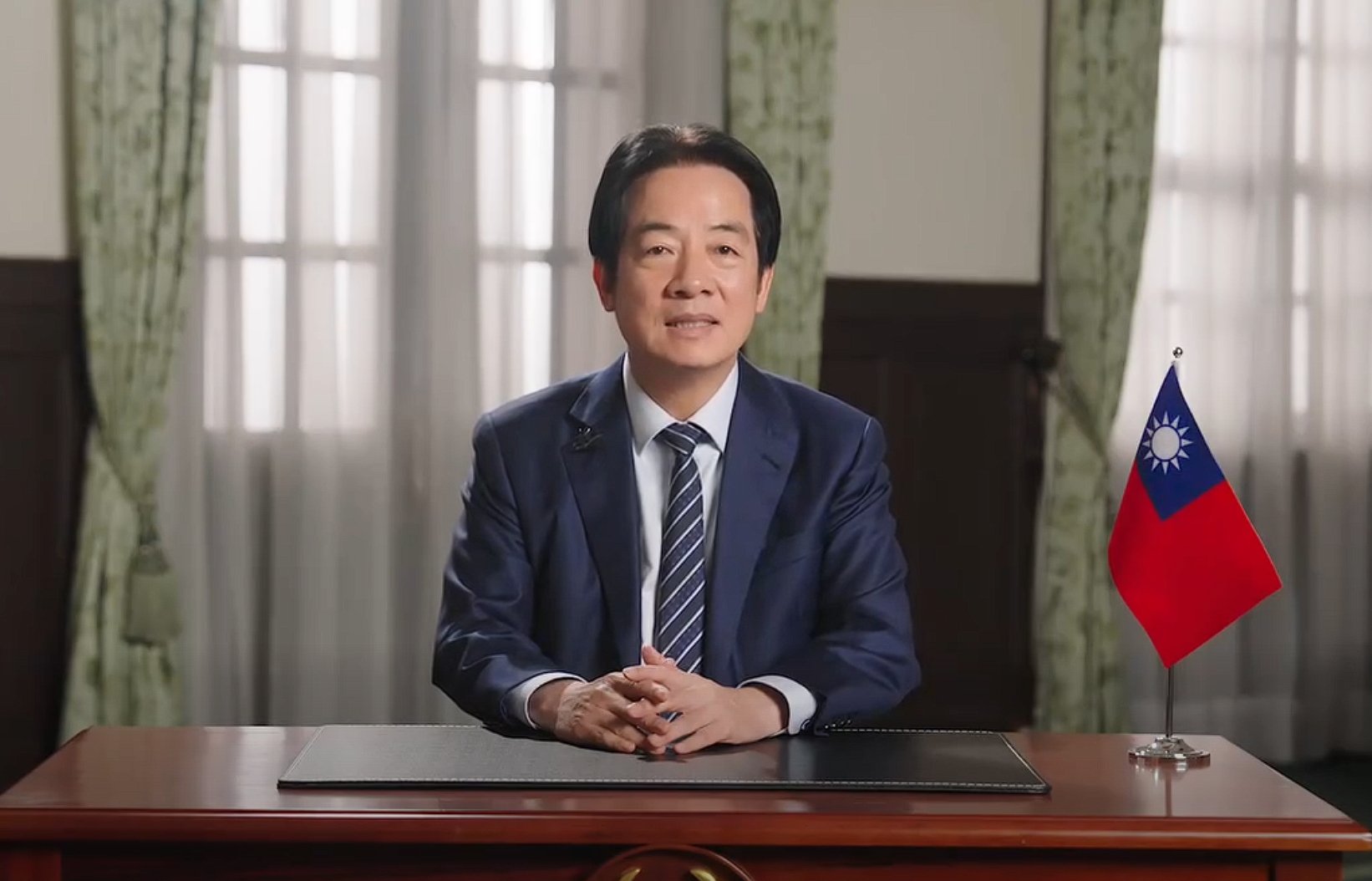 針對近日立法爭議，賴清德深夜發表談話。（翻攝自賴清德臉書）