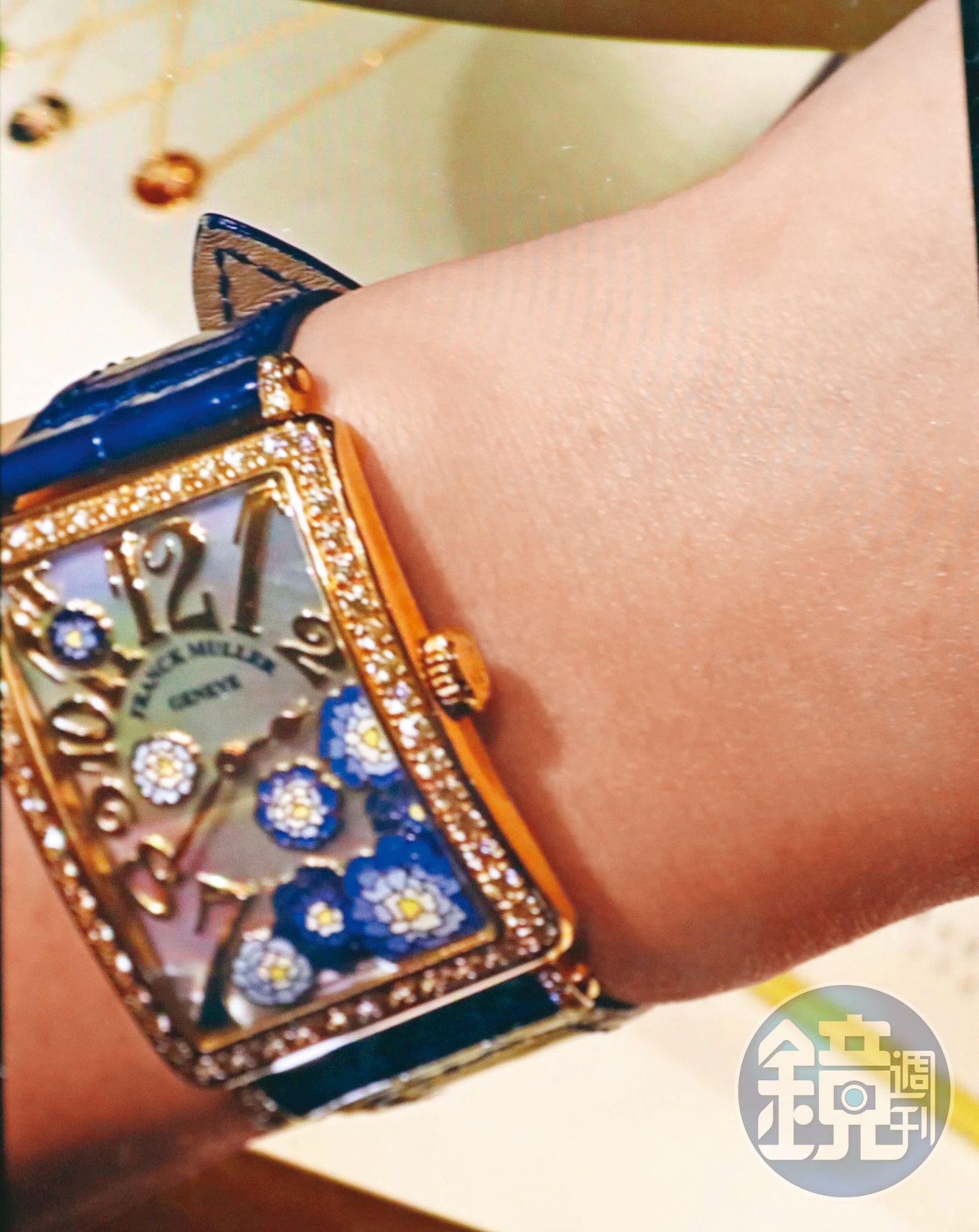 王文洋在交往期間出手大方，曾送給宋女一只被封為「獨立製表祖師爺」品牌名錶