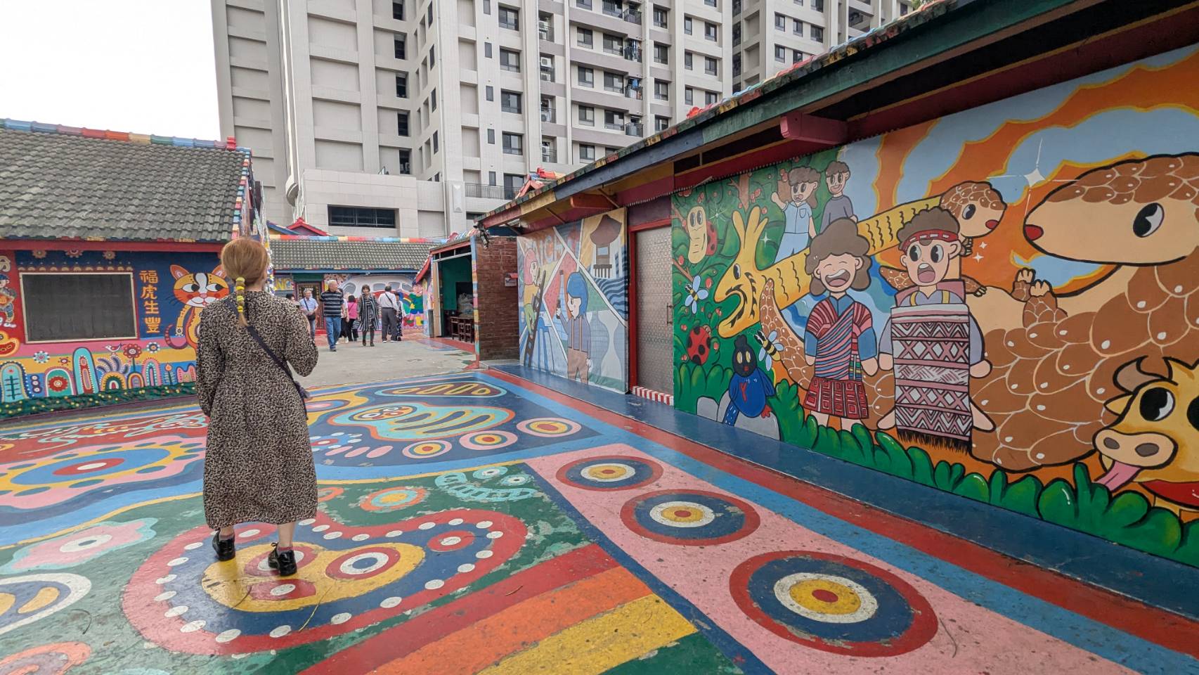 台中彩虹眷村是充滿童趣、吸睛景點。