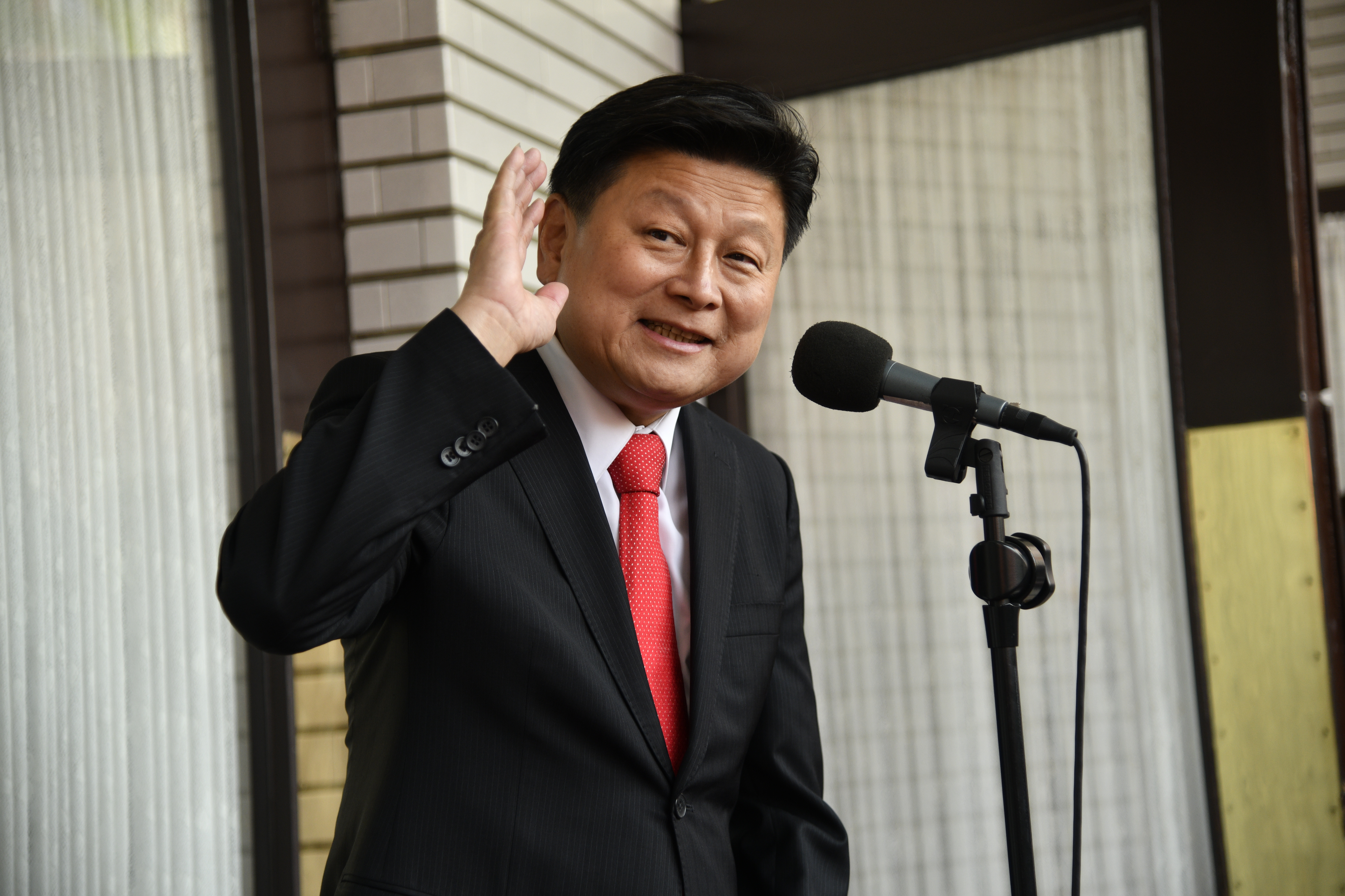 國民黨團新任總召傅崐萁表示國民黨團結一心，支持黨內推派的立法院長人選韓國瑜及江啟臣。（本刊資料照）