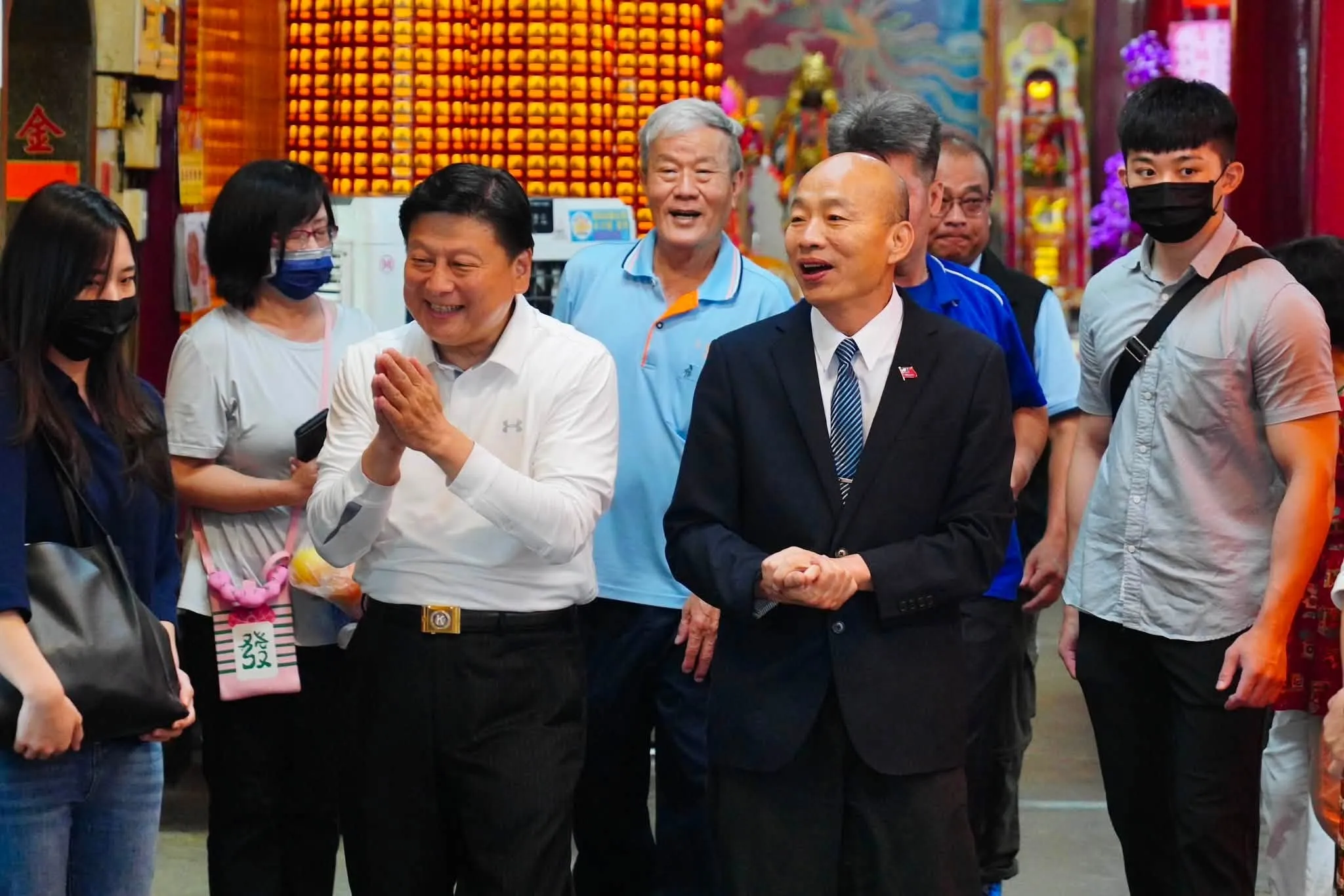 國民黨立院總召傅崐萁因缺席朝野協商，遭立法院長韓國瑜重話批評，專欄作家雁默反批韓是「對政敵佛心、對同黨誅心」。（翻攝自傅崐萁臉書）