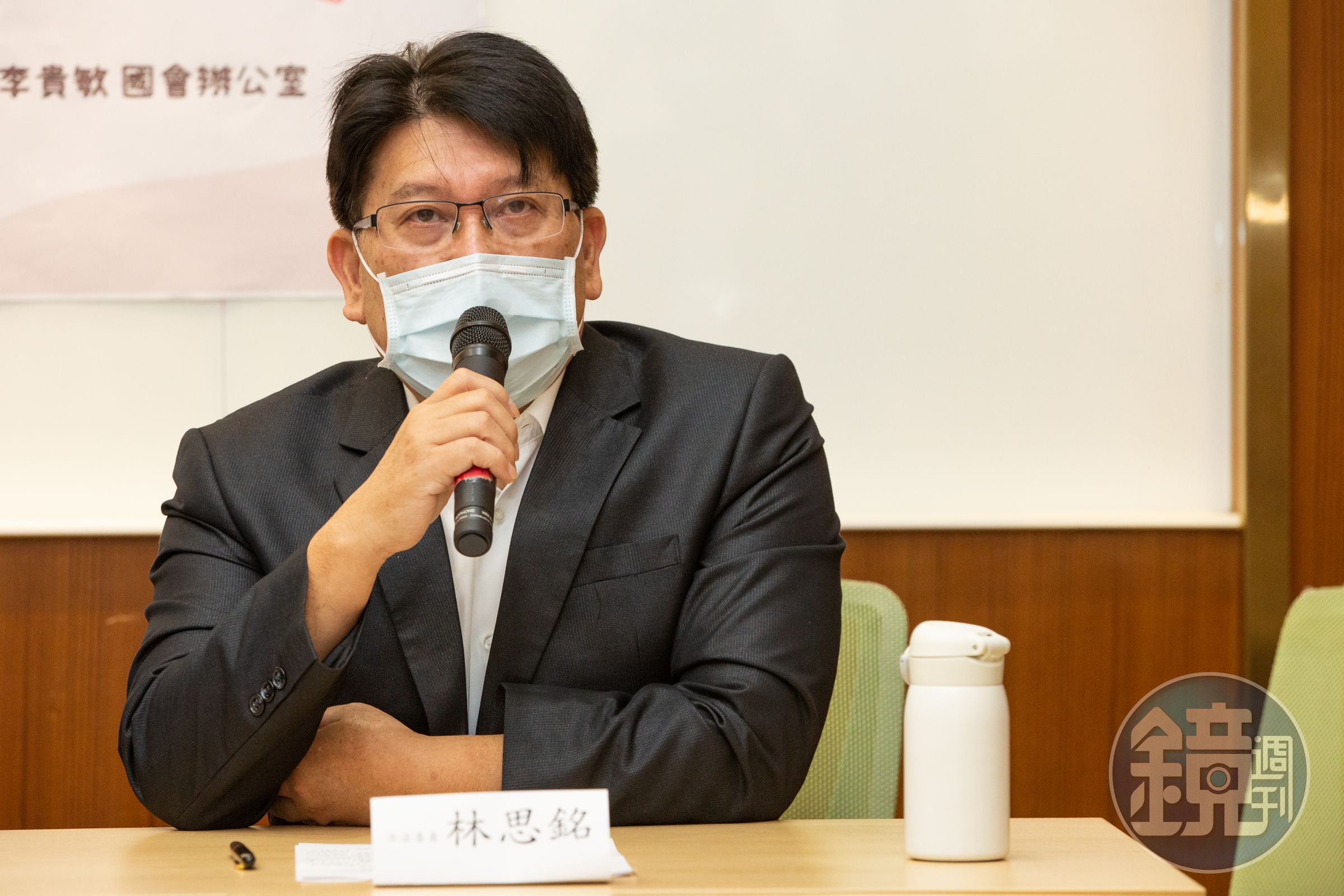 國民黨團書記長林思銘(圖)23日表明,國民黨在8個常設委員會中,都將自提人選。(本刊資料照)