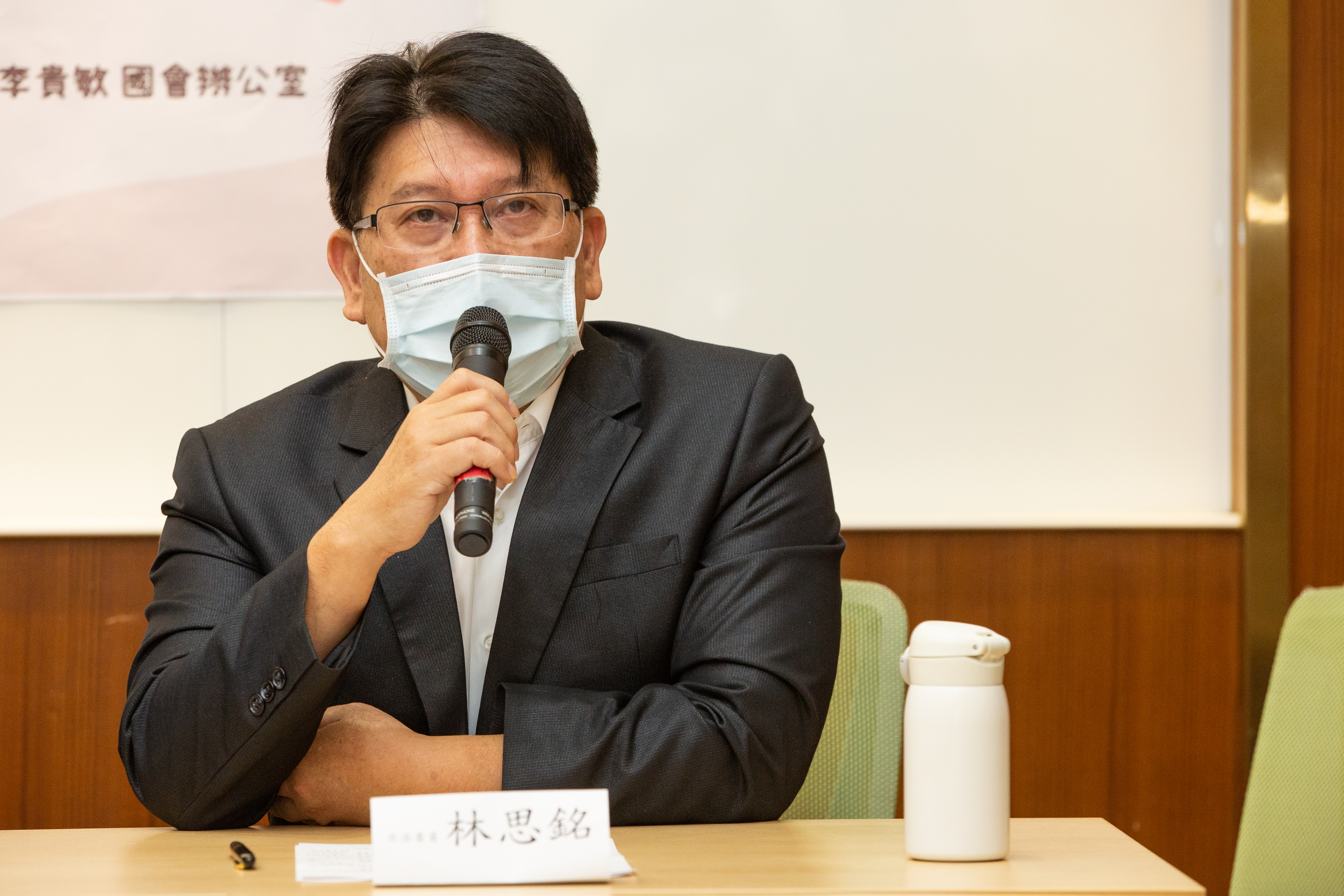 國民黨團書記長林思銘（圖）23日表明，國民黨在8個常設委員會中，都將自提人選。（本刊資料照）