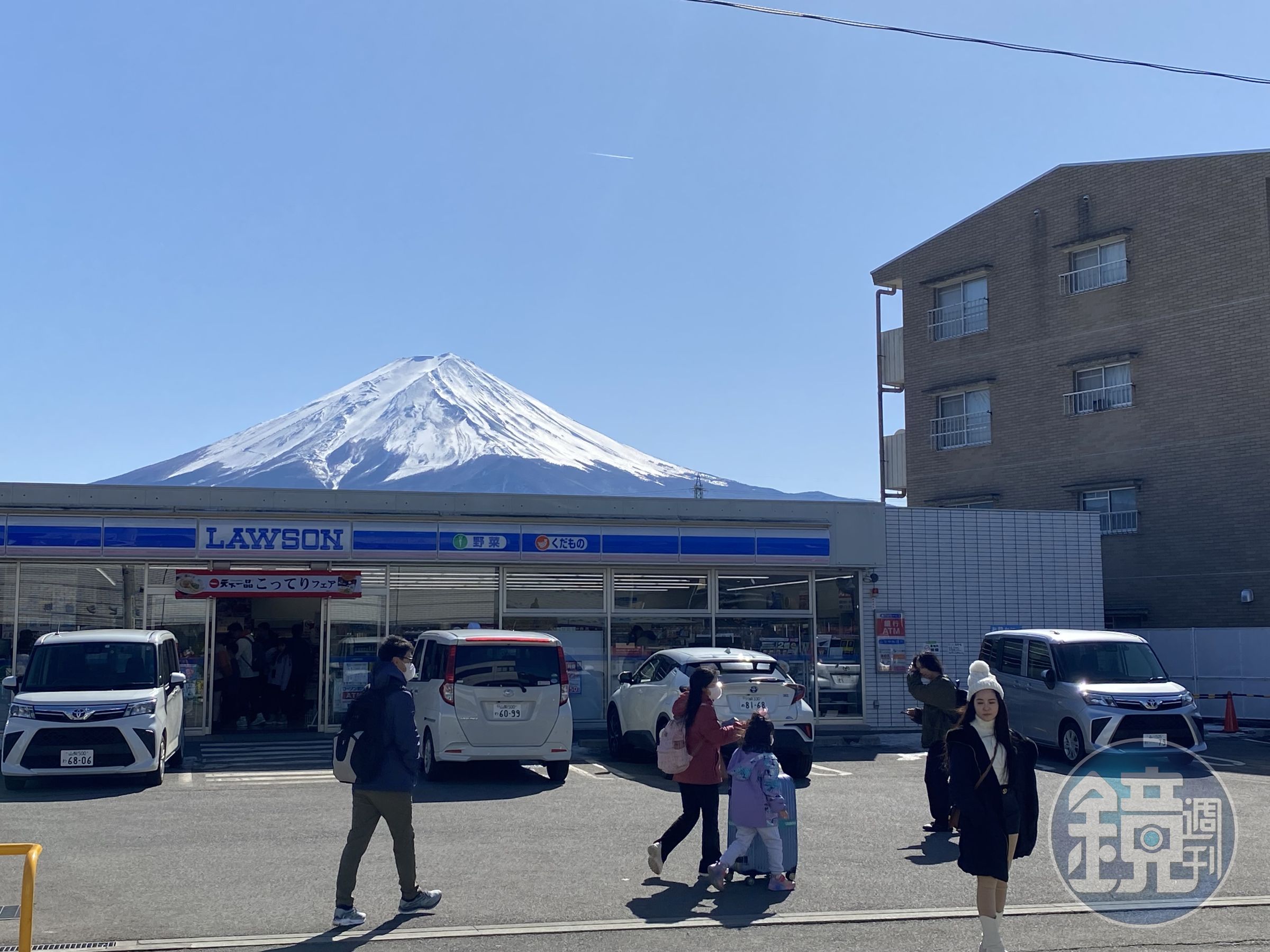 日連鎖超商LAWSON推出停車場過夜服務。圖非當事門市。（本刊資料照）