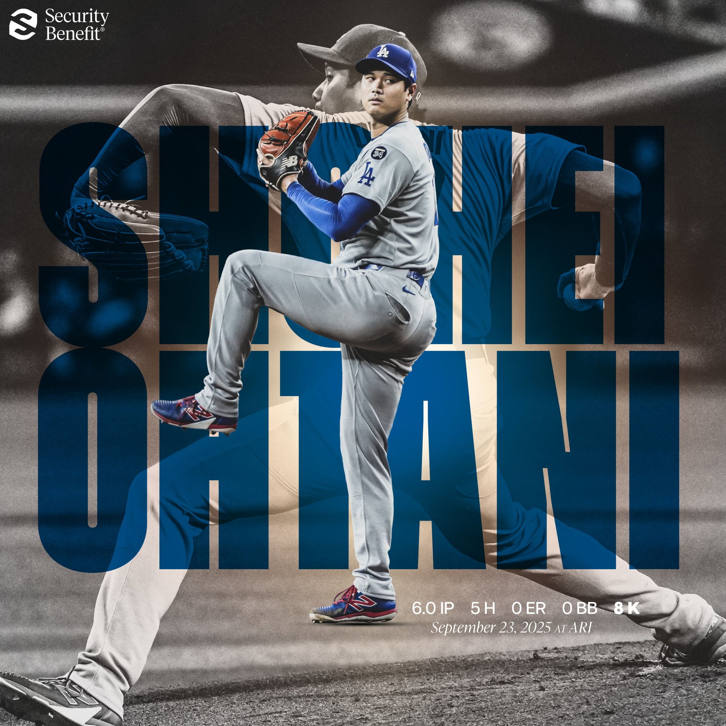 大谷翔平今繳出優質先發,可惜牛棚放火,沒收勝投。(翻攝自X @Dodgers)