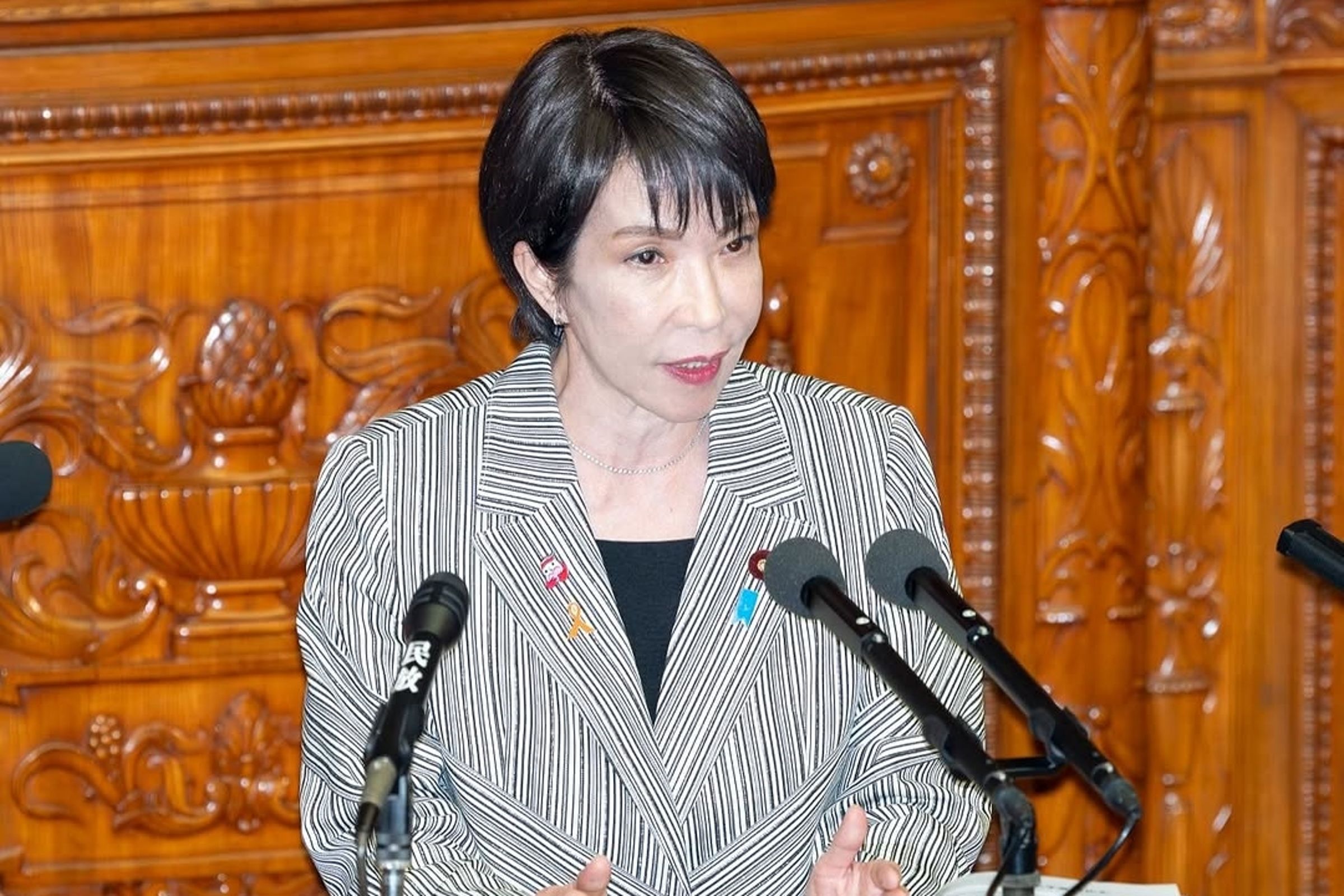 日本首相高市早苗重申了日本在台海問題上,並無意改變既有的外交基調。(翻攝自高市早苗IG)