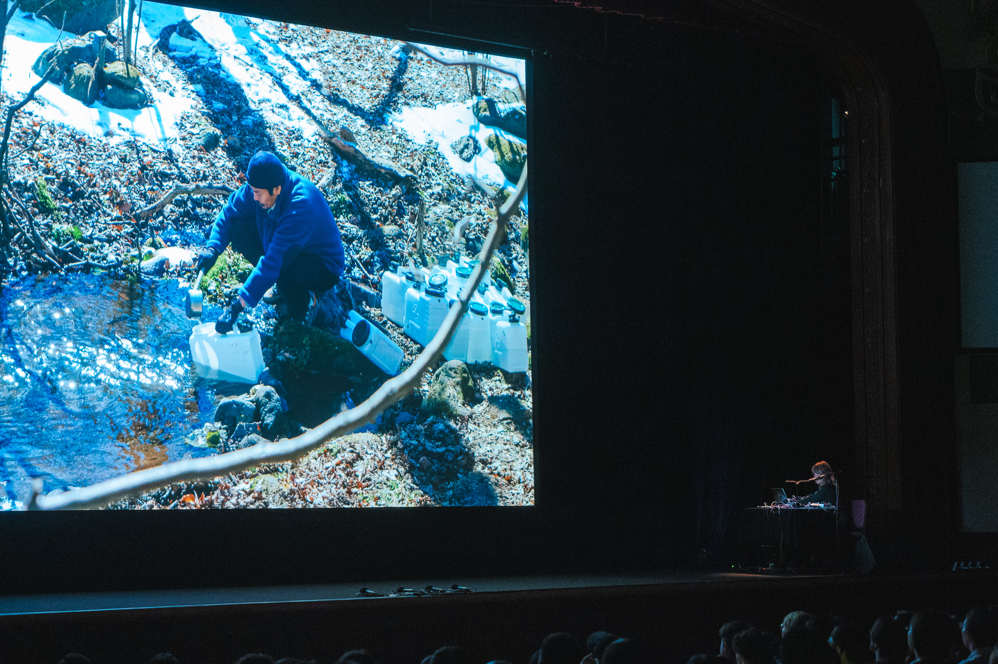 石橋英子帶著濱口竜介為她製作的《GIFT》來台演出。（台北電影節提供）