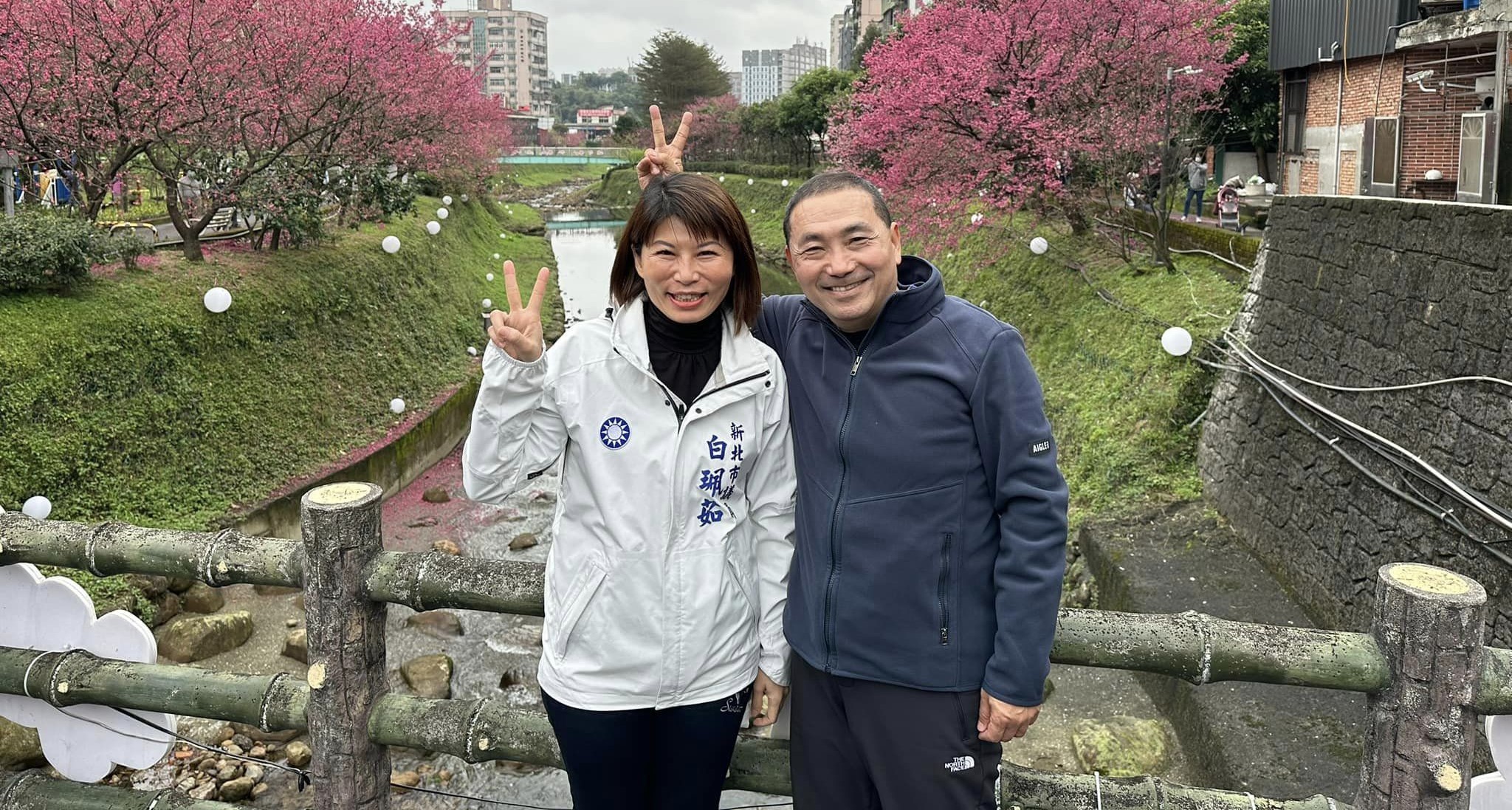 國民黨新北市議員白珮茹涉貪助理費，深夜複訊後以60萬元交保。（翻攝自白珮茹臉書）