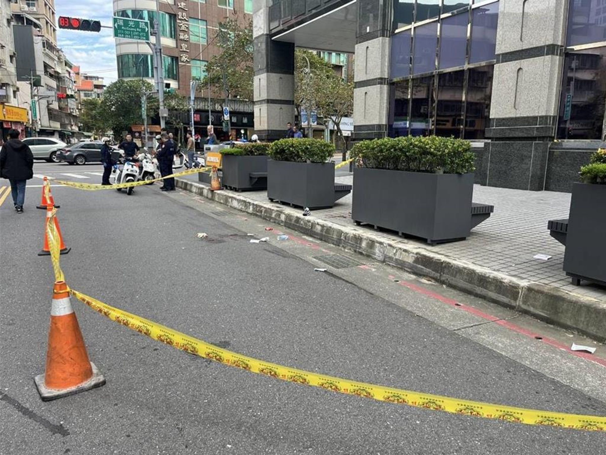 台北市內湖區25日上午發生情殺案，一名蔡姓女子遭宿姓男子持刀砍死。（警方提供）