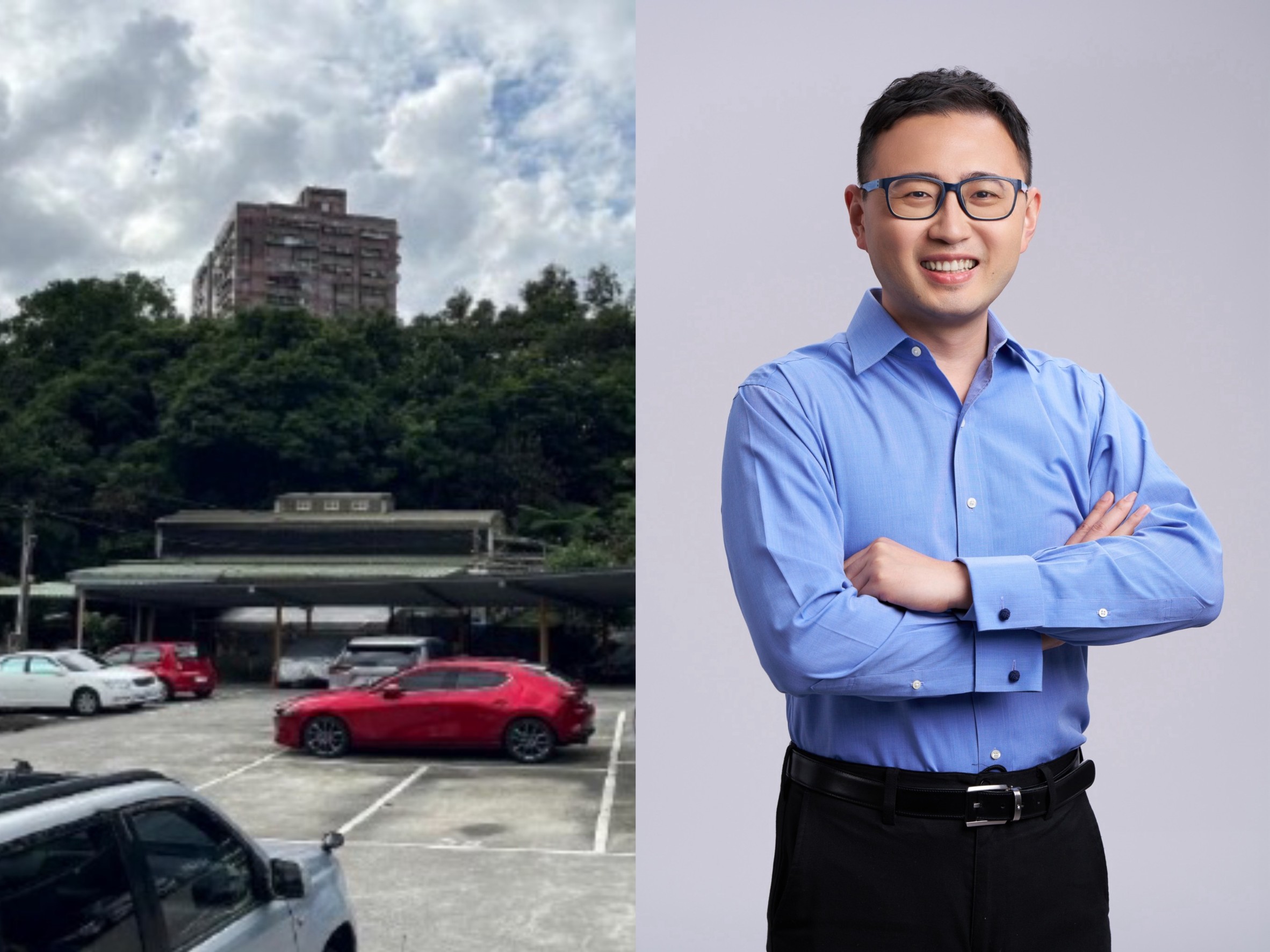新北市議員廖先翔家族再爆經營停車場爭議。（讀者提供）