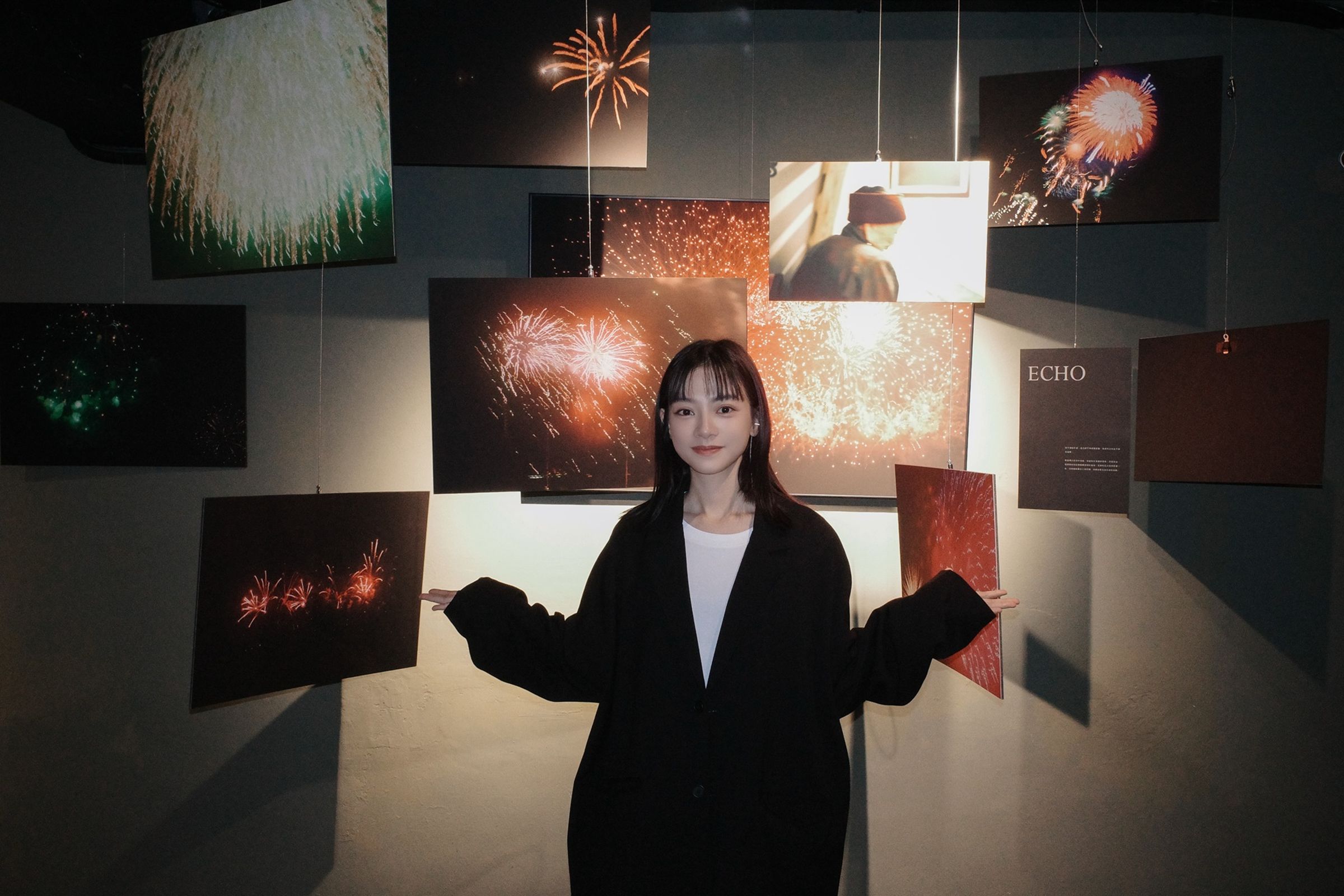 姚愛寗展覽核心在生命議題。（邊走邊聽有限公司提供）