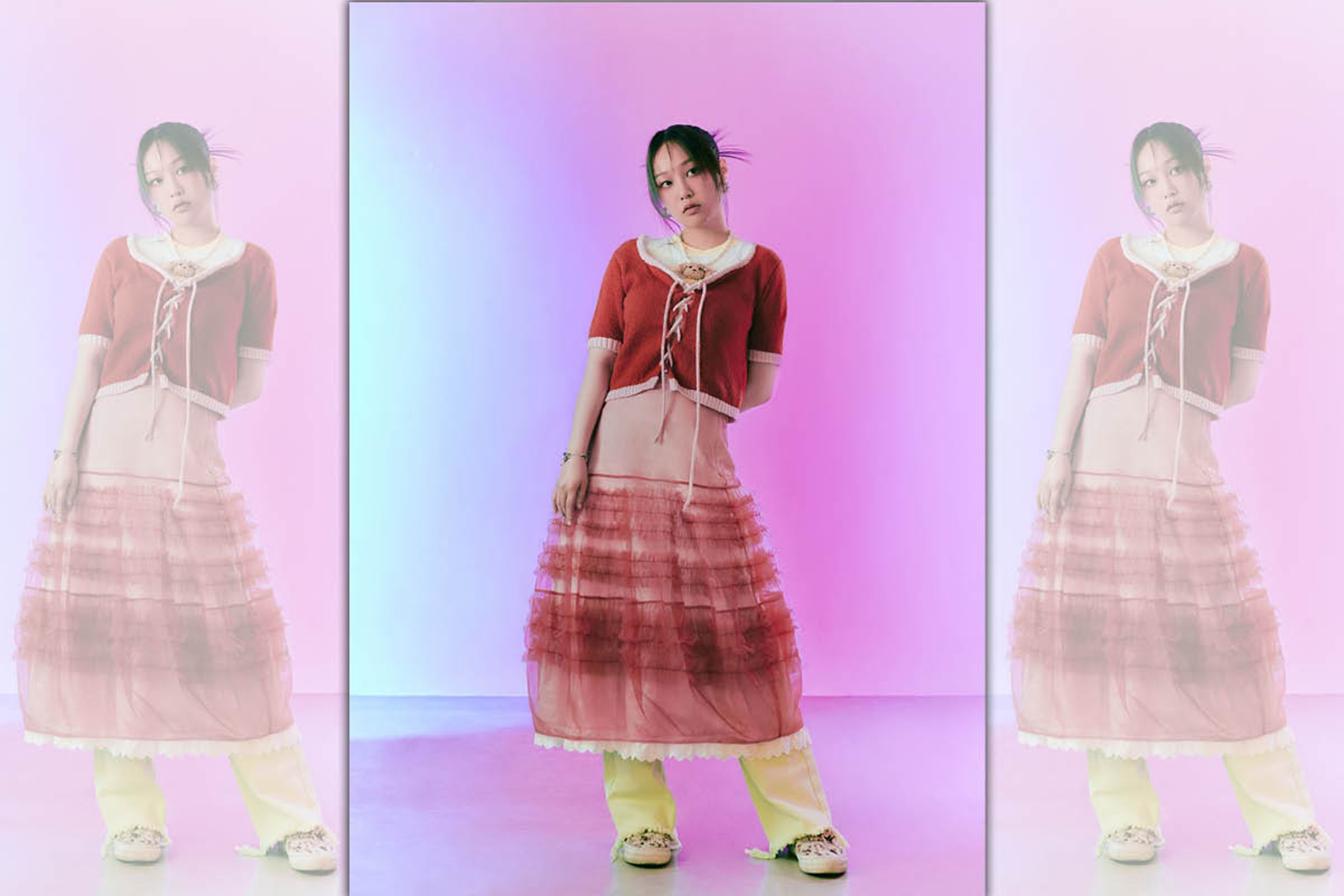 索尼音樂30週年特別企劃「經典翻唱活動」由甜辣創作女聲ANGIE安吉接棒。(索尼音樂提供)
