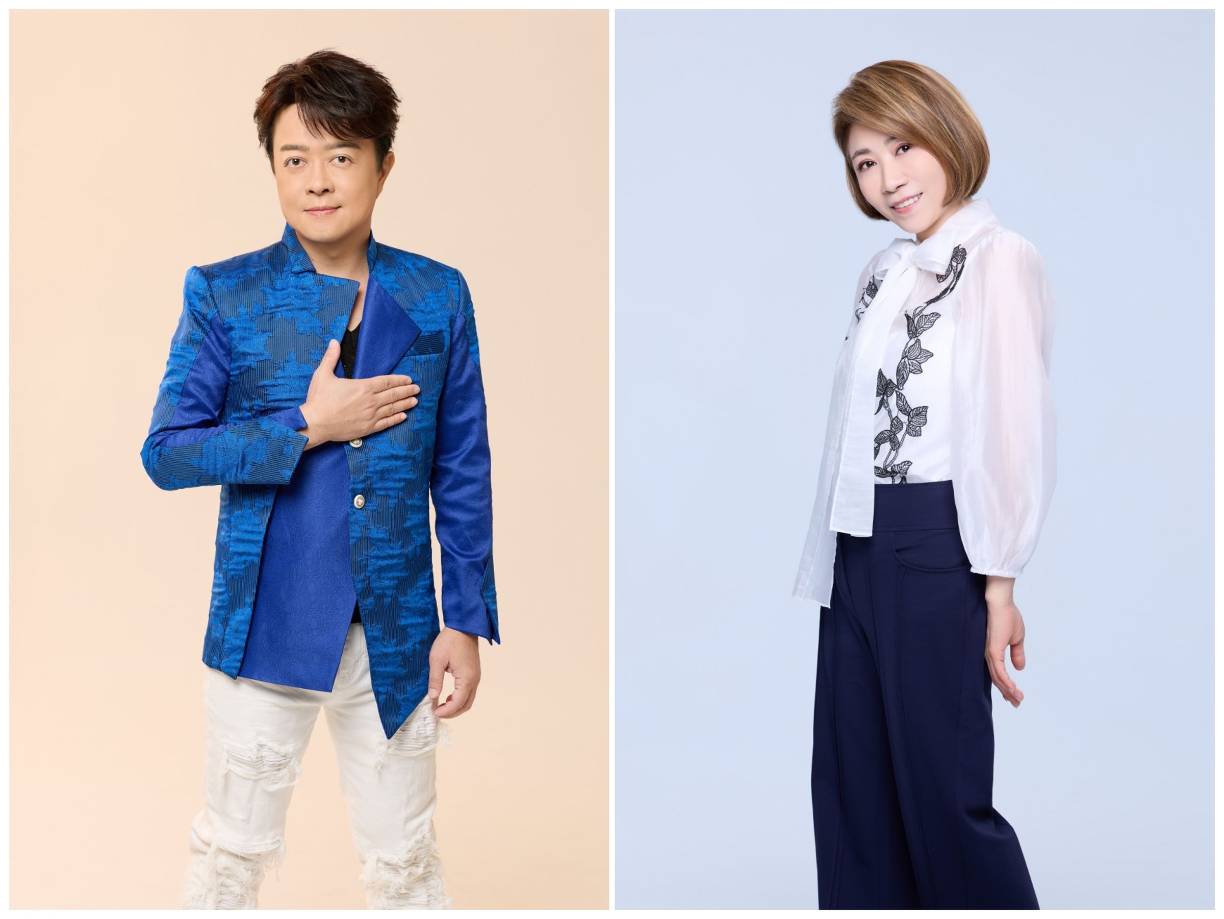 翁立友、李翊君將參與「鑽石舞台之夜」演唱會的演出。（萬星傳播提供）