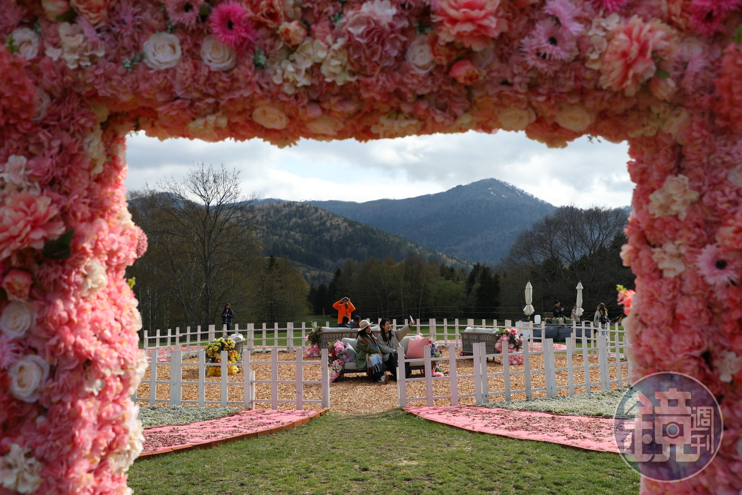 屬於春季的好拍又夢幻的布景。