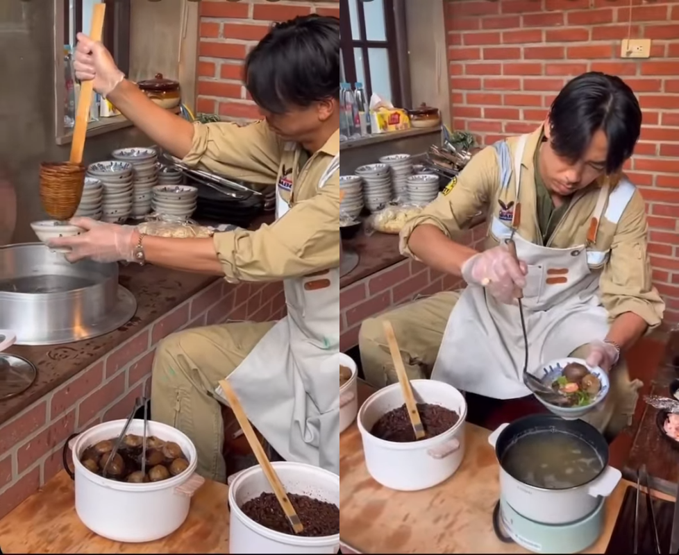 AKIRA曾經親手煮台南擔仔麵,獲得好評。( COME ON JKSSP提供)