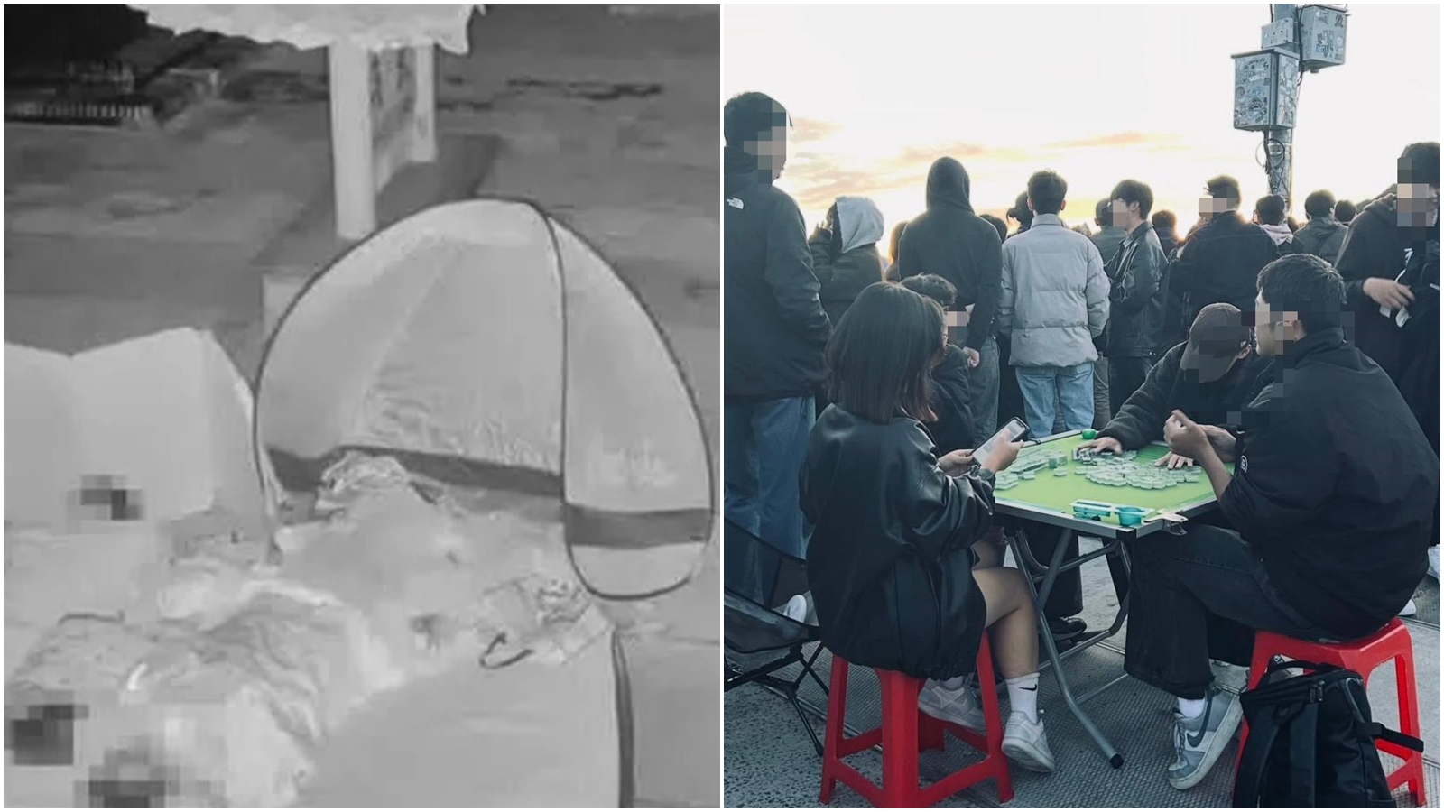 對於近期旅客頻傳違規行徑，太管處表示，將聯合保七第九大隊加強巡邏查緝。（翻攝自臉書@太魯閣國家公園、武嶺亭即時影像）