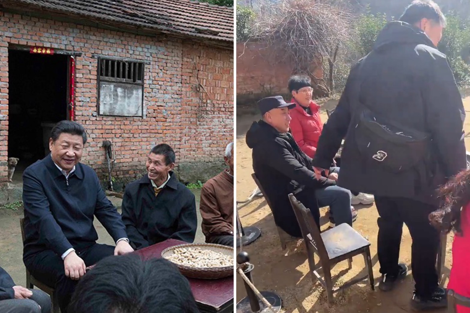 造神沒極限，習近平坐過的椅子都成為打卡朝聖點。（翻攝李老師不是你老師X）