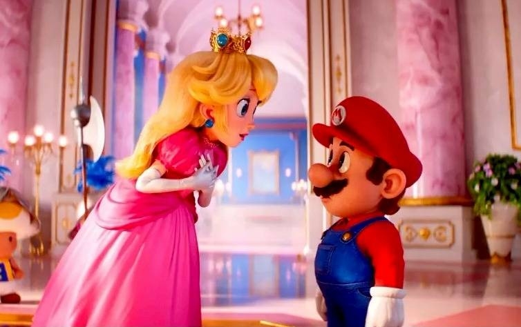 瑪利歐多次踏上冒險旅程拯救碧姬公主，任天堂卻直接劃清關係界線，終結玩家多年的情感想像。（翻攝畫面）