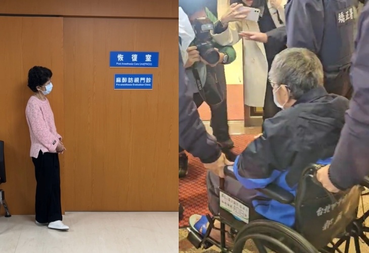 近日柯文哲身體狀況不佳，昨日戒護就醫後，決定今早進行手術，然而妻子陳佩琪卻對其病情、手術處置細節一概不知。（讀者提供）