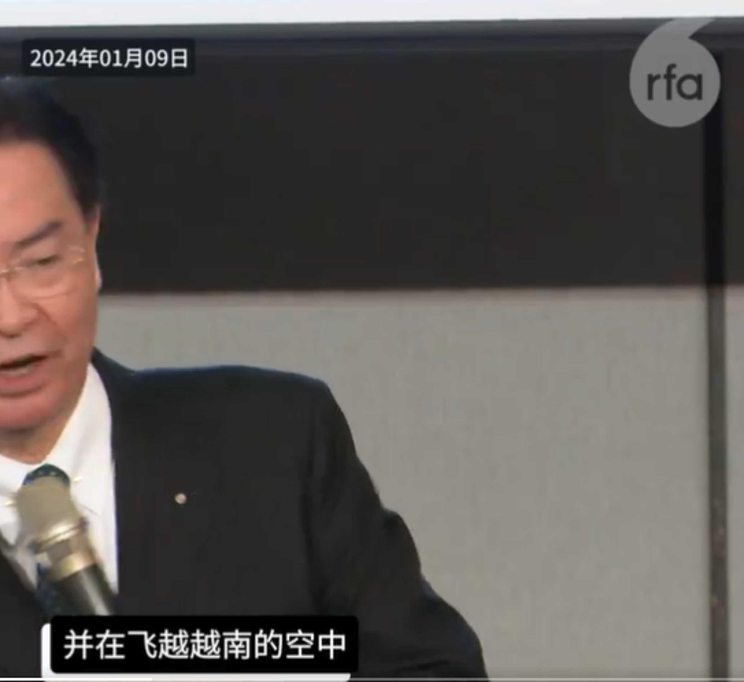吳釗燮第一時間也誤看成「越南」。(翻自X平台)