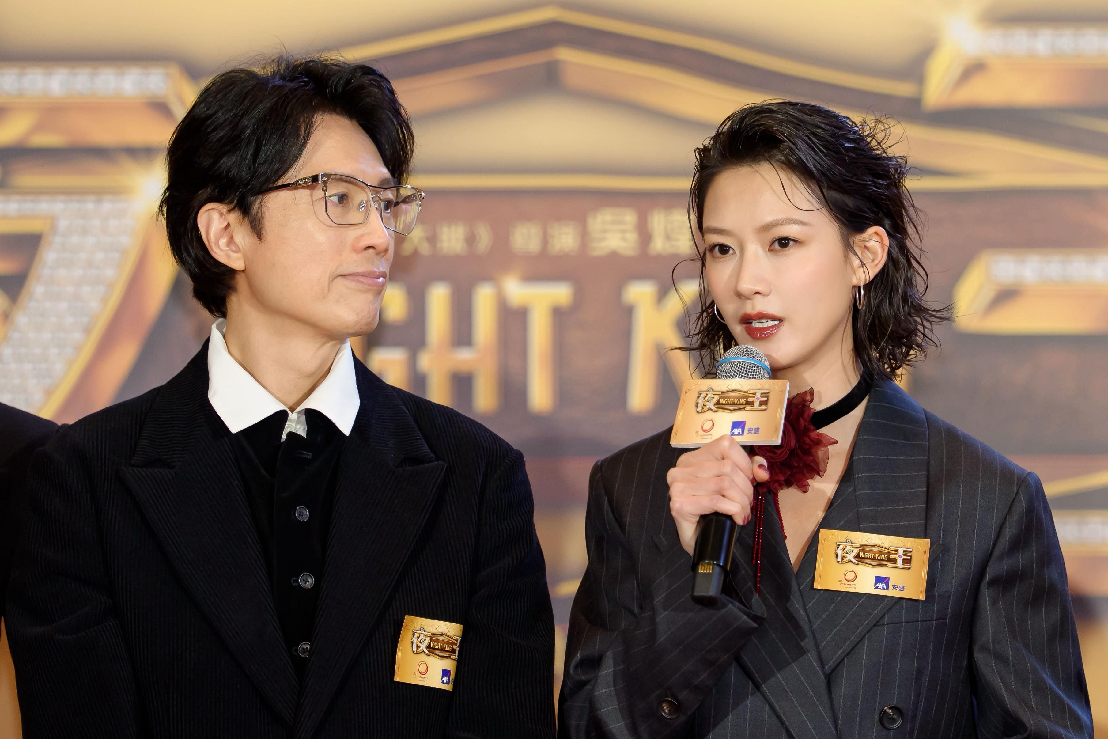 廖子妤為追星來到香港發展，接連與偶像黃子華合作3次還演上床戲，絕對是追星天花板。（華映提供）