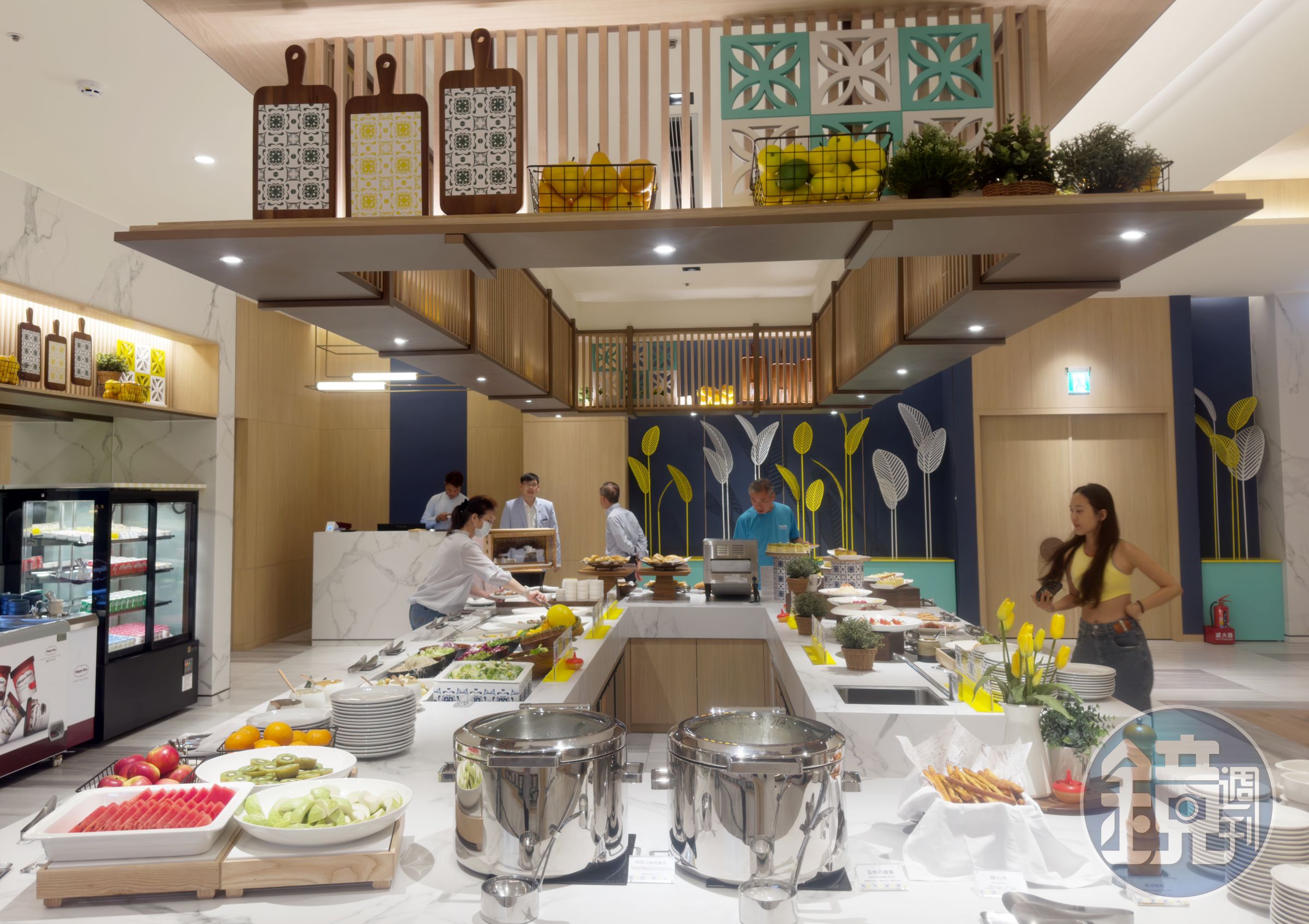晚餐Buffet選擇豐富,多款佳餚使用嘉義在地當季食材入菜。