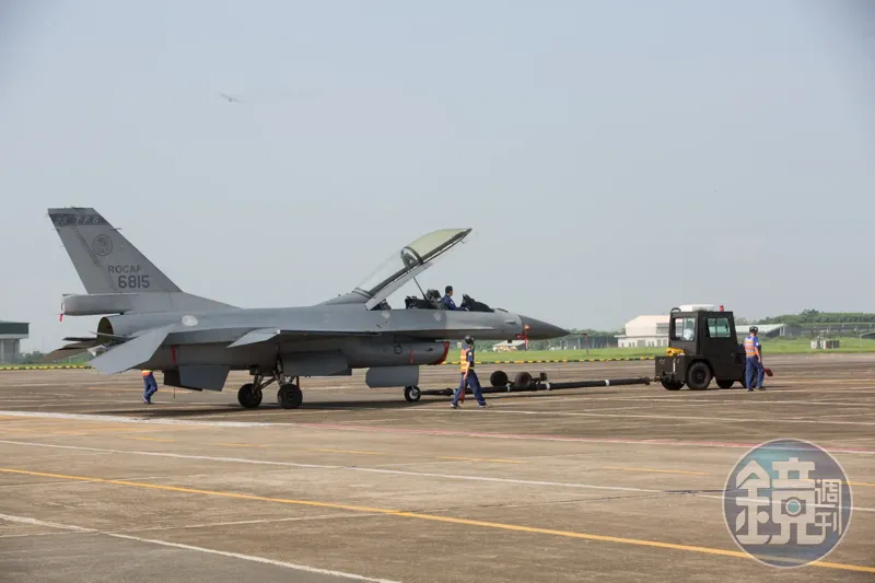 空軍F-16飛官G力昏迷急墜。圖為F-16戰機。（示意圖，本刊資料照）