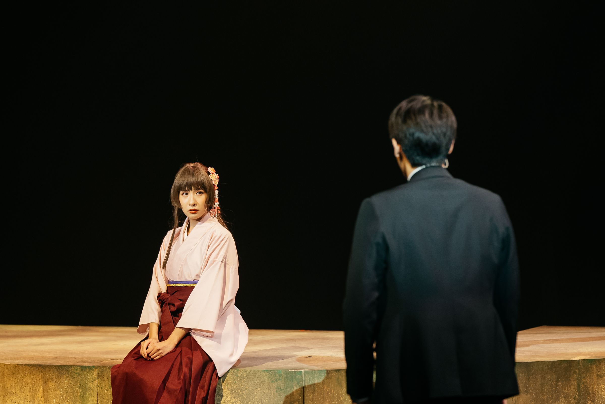 《雨港基隆》音樂劇邀偶像團體AKB48 Team TP的宮田留佳跨界演出。(三點水製藝文化提供)
