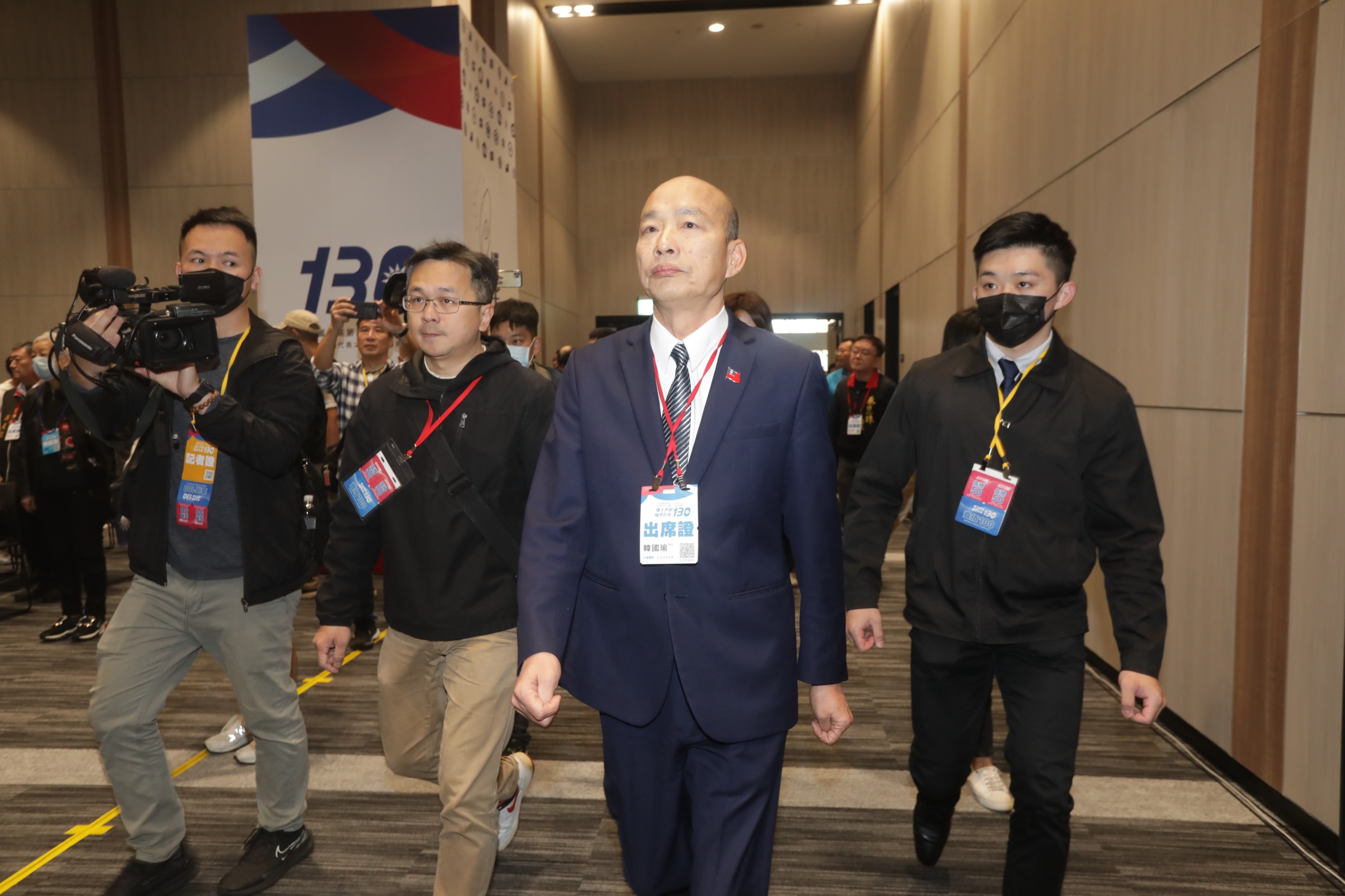 國民黨今在桃園舉辦全代會，立法院長韓國瑜致詞時金句連發。